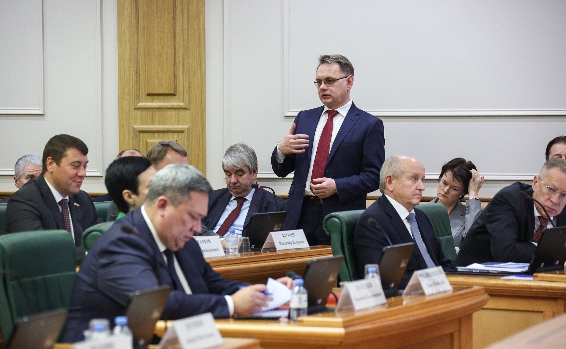 Встреча сенаторов Российской Федерации с Министром юстиции РФ Константином Чуйченко в формате «Открытого диалога»