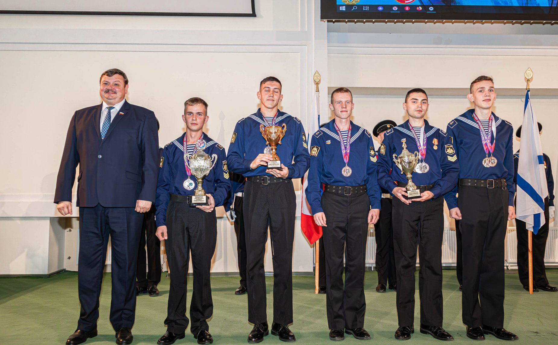 Сергей Колбин принял участие в торжественной церемонии завершения Всероссийских соревнований по оказанию первой помощи «Умей спасать»