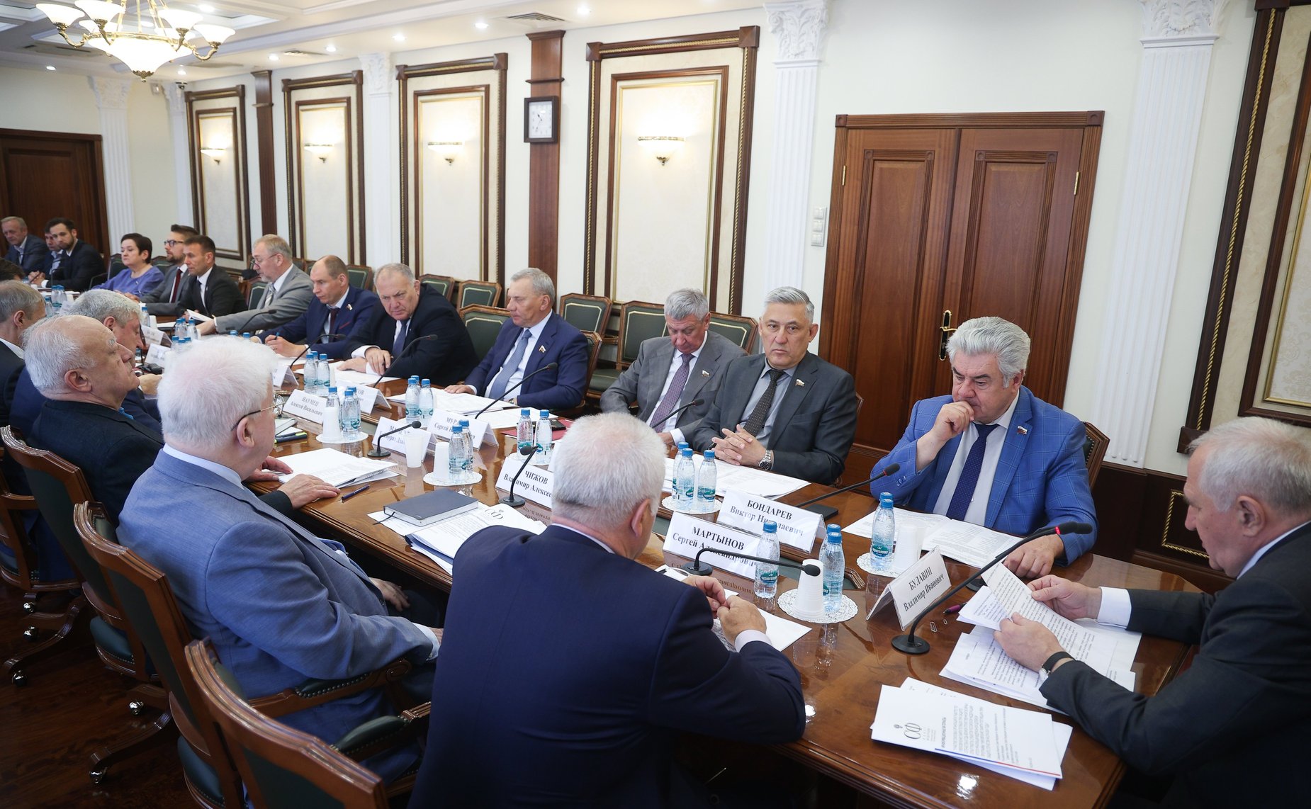 Совещание Комитета СФ по обороне и безопасности совместно с Комитетом СФ по Регламенту и организации парламентской деятельности