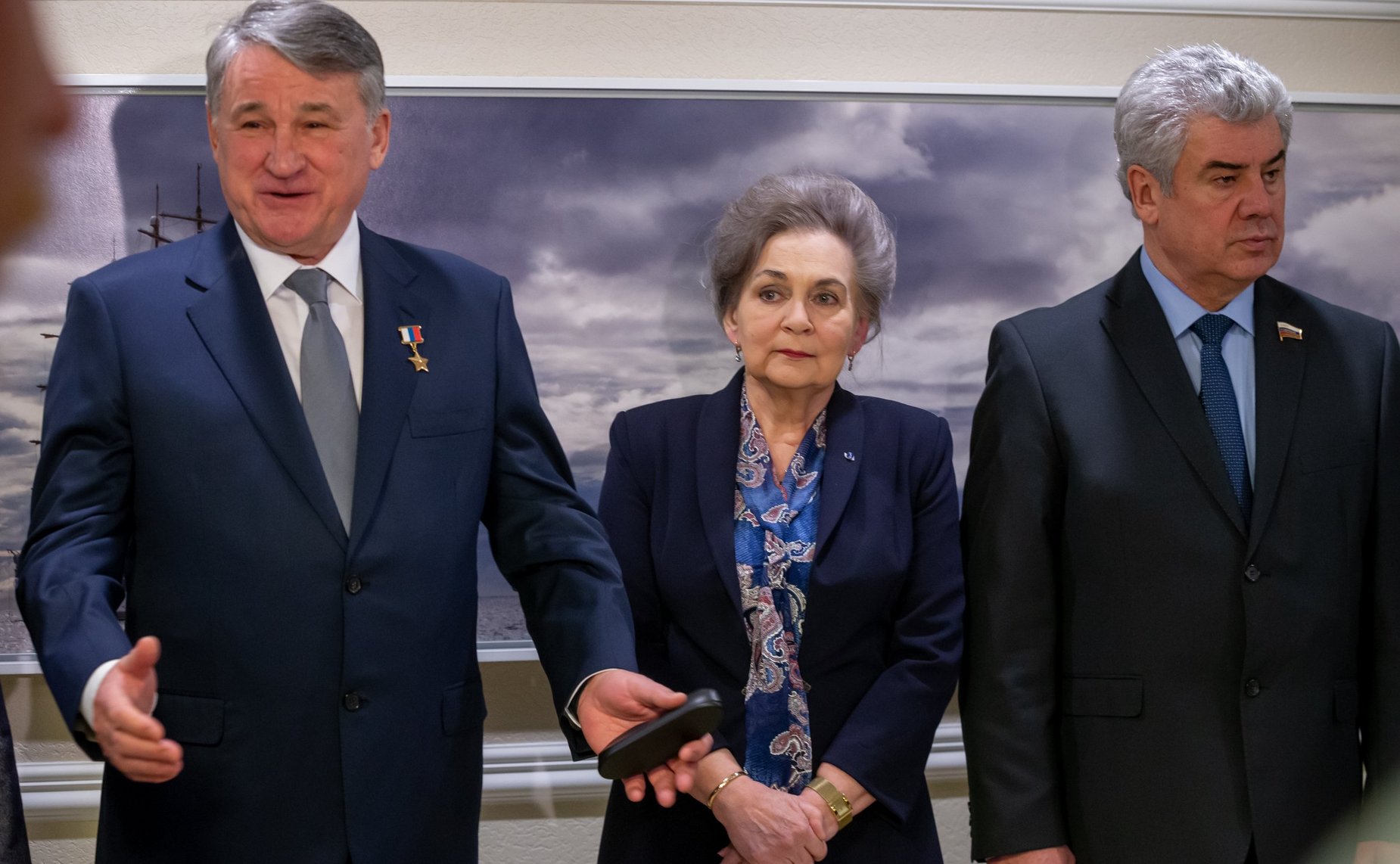 Юрий Воробьев, Наталья Малиновская и Виктор Бондарев