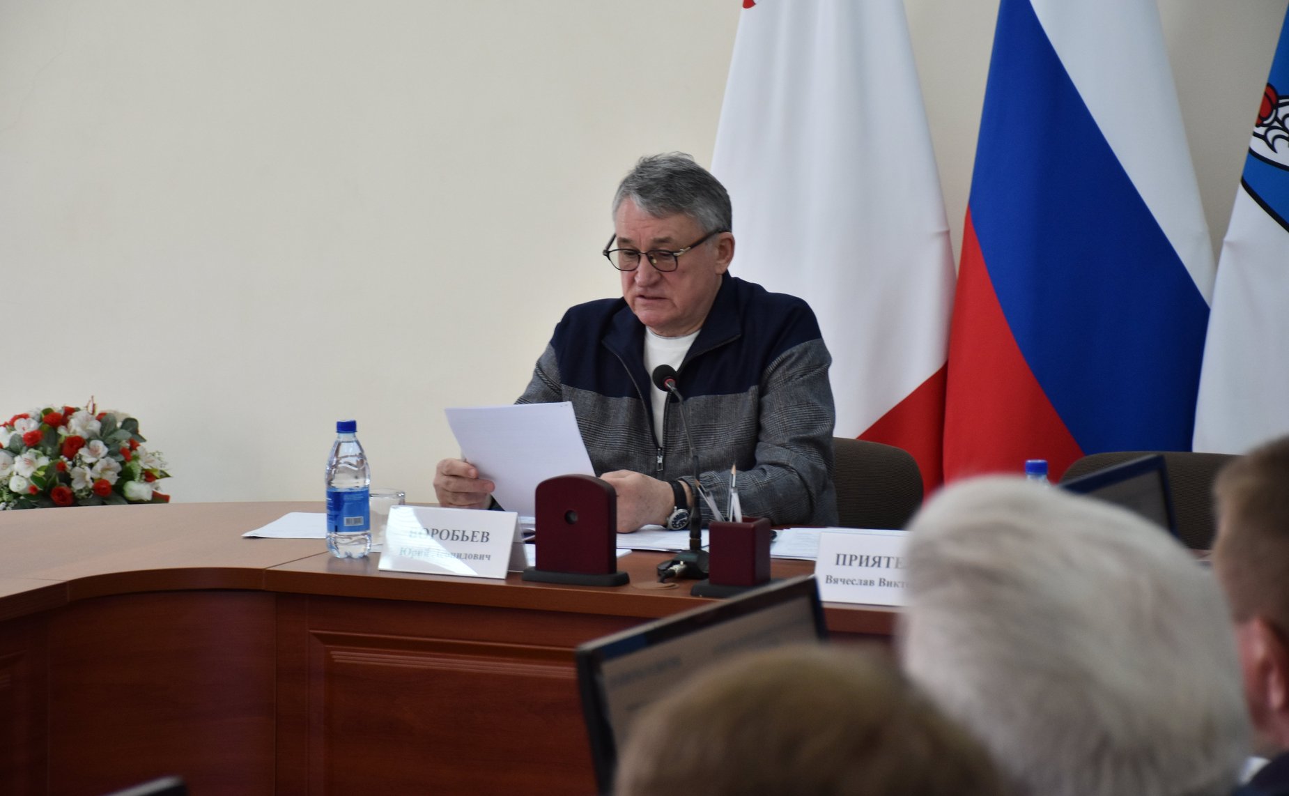 Заместитель Председателя Совета Федерации Юрий Воробьев провел заседание Совета по стратегическому развитию Вологодского государственного университета
