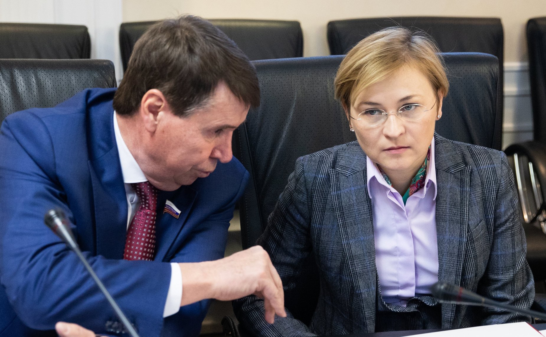 Сергей Цеков и Людмила Бокова