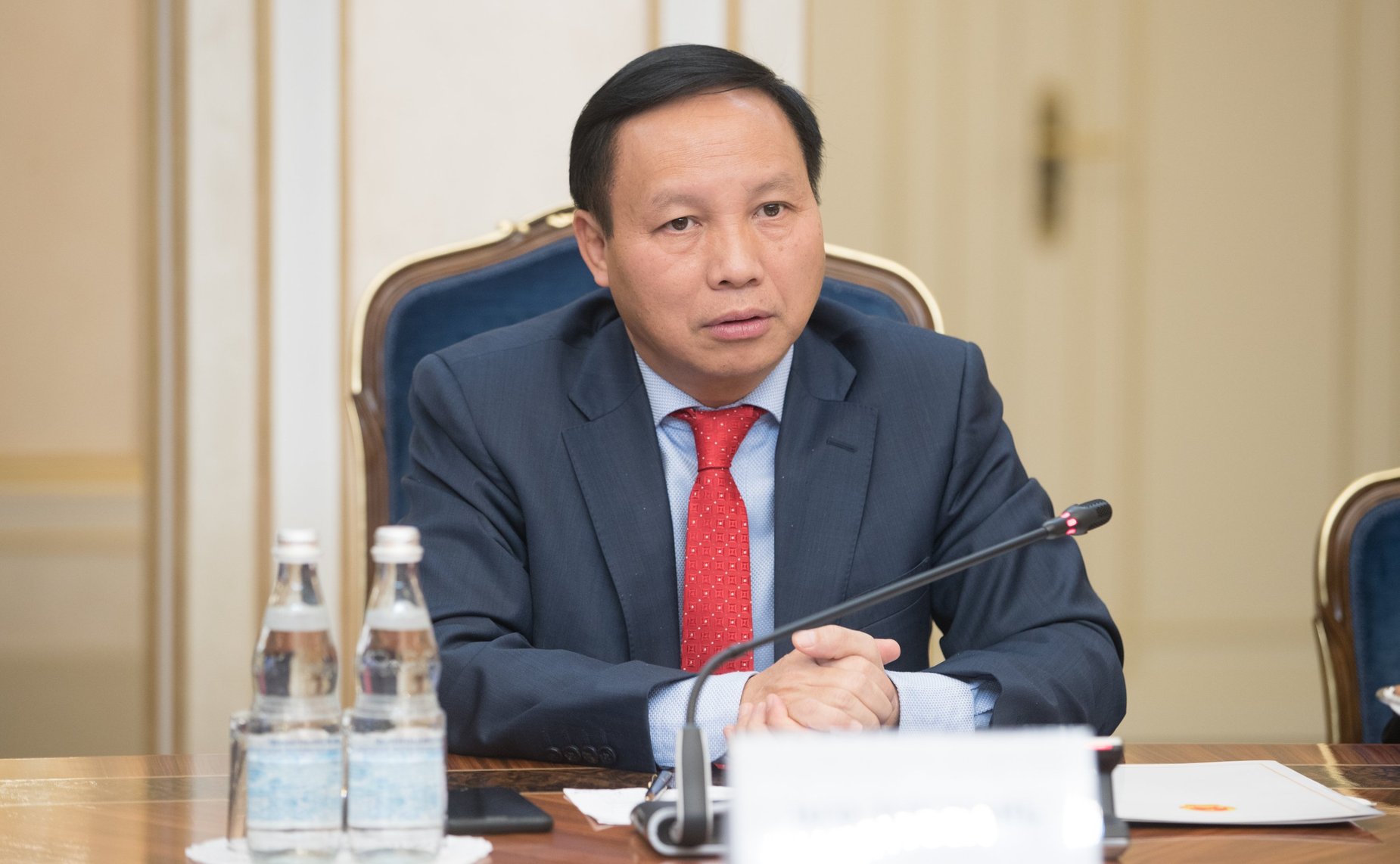 Встреча К. Косачева с Чрезвычайным и Полномочным Послом Вьетнама Нго Дык Манем