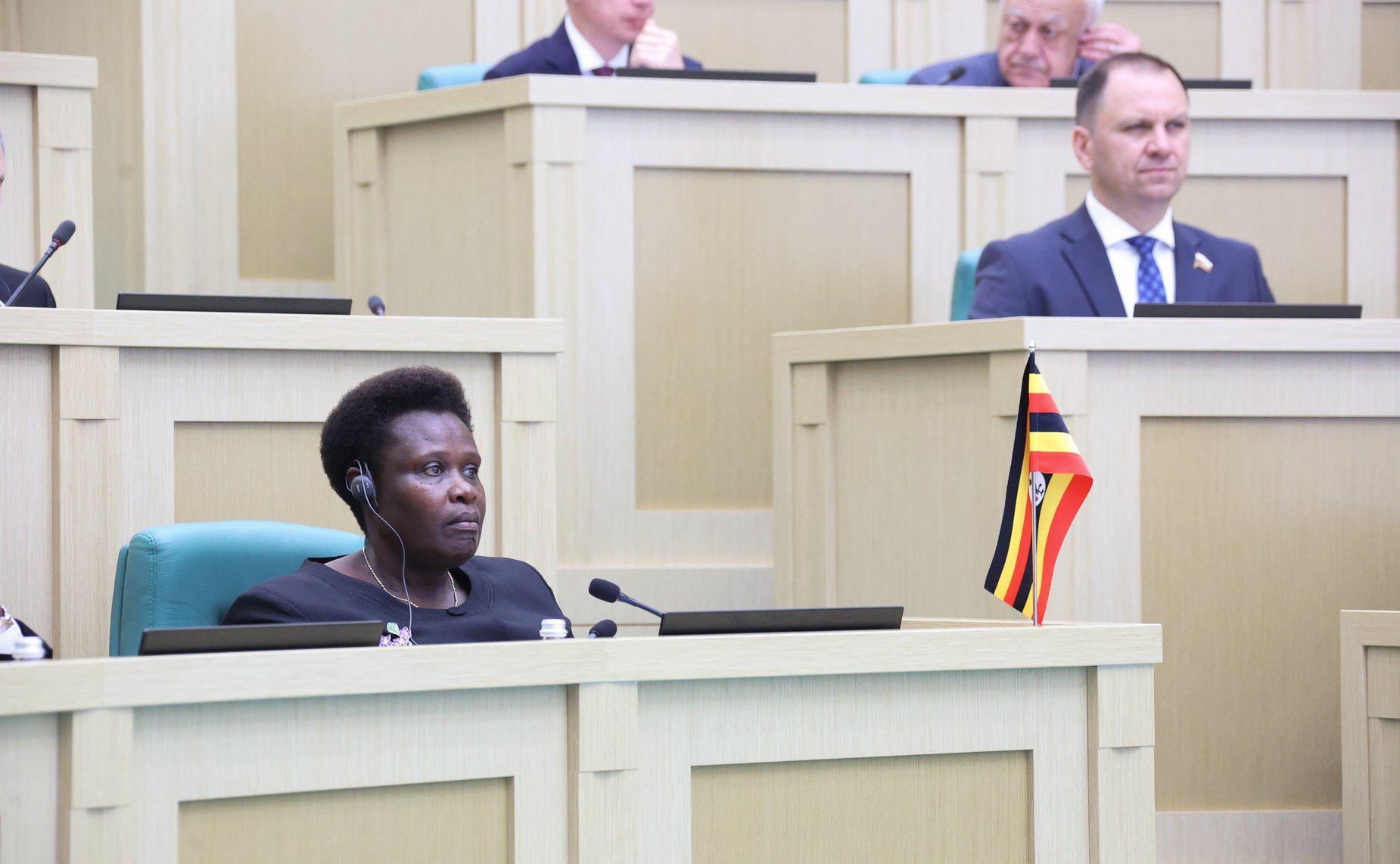 Вице-президент Республики Уганда Джессика Алупо