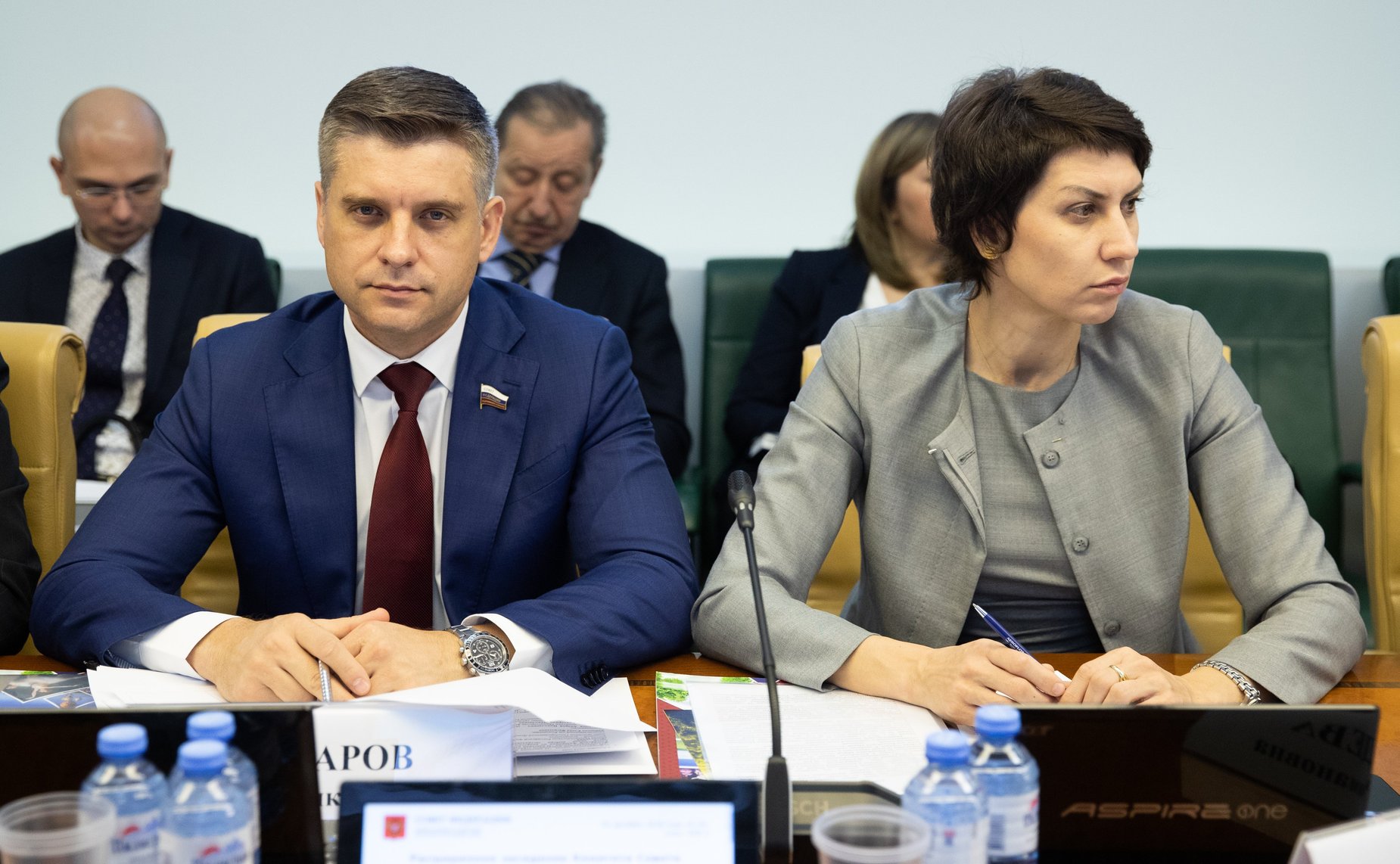 Юрий Архаров и Татьяна Лебедева