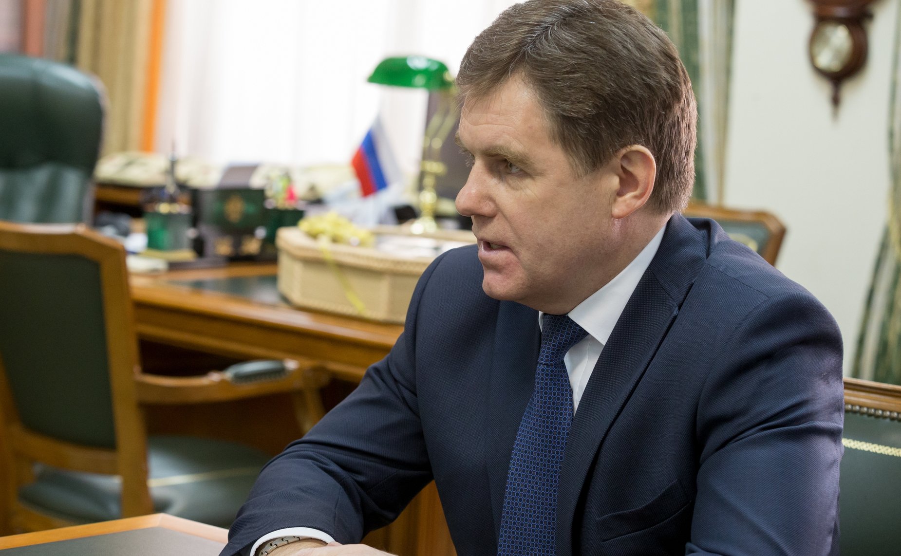 Встреча Ю. Воробьева с Чрезвычайным и Полномочным Послом Республики Беларусь в РФ