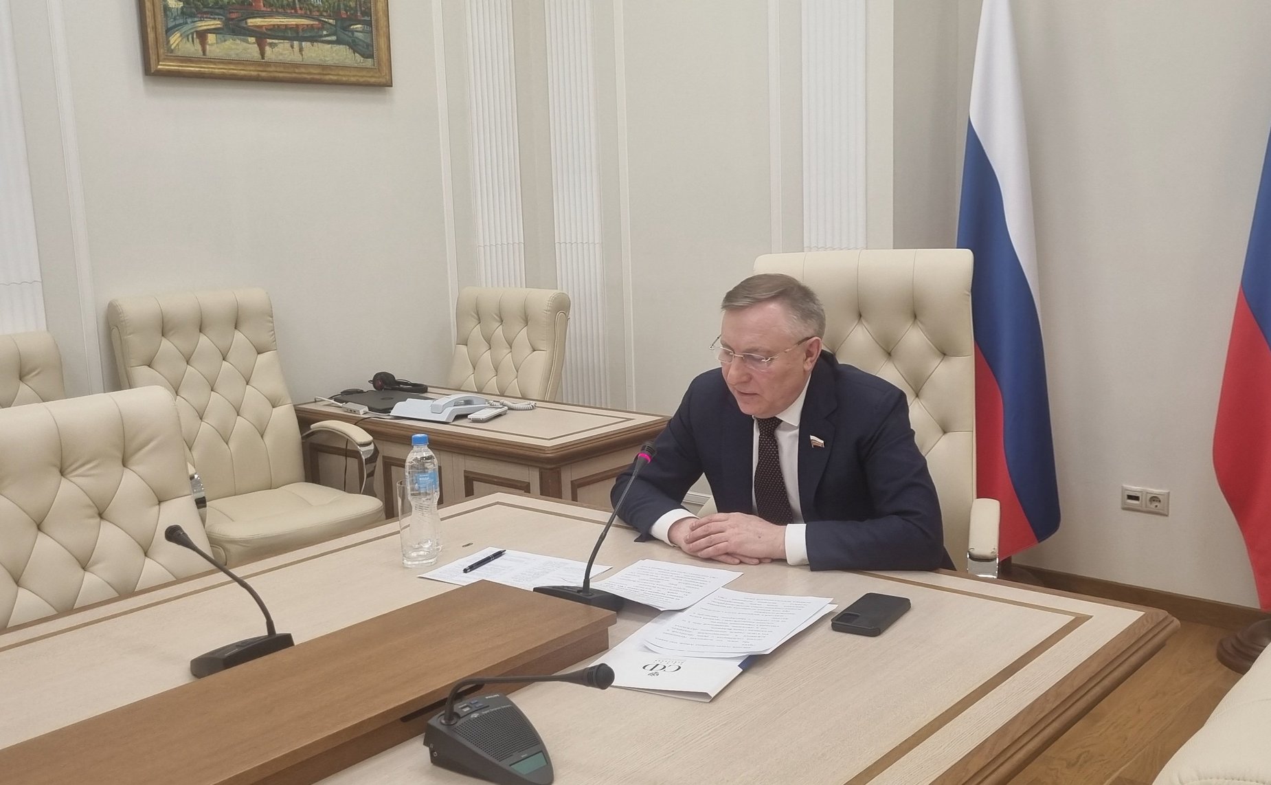 Александр Варфоломеев принял участие в Международной научно-практической конференции на тему «Состояние, проблемы и пути совершенствования деятельности ветеранских организаций как структурного элемента гражданского общества»