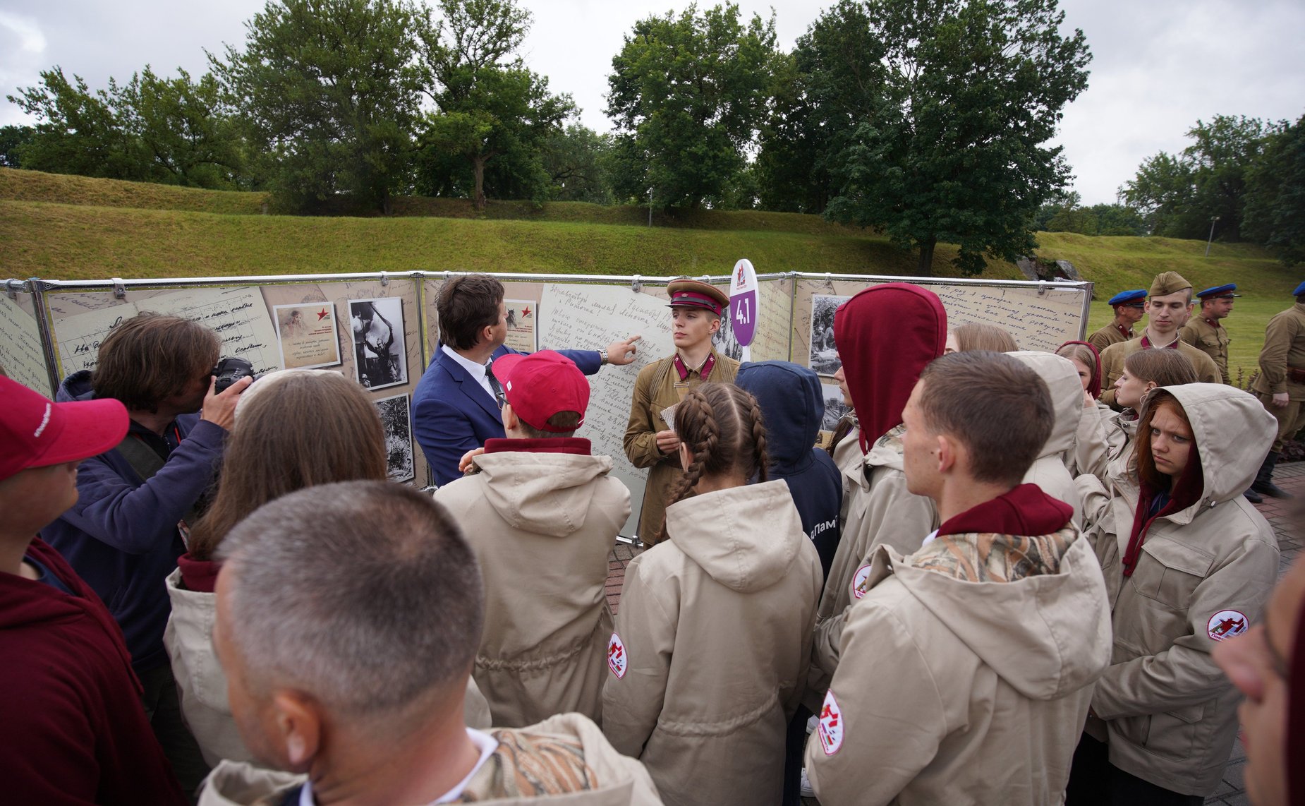 В мемориальном комплексе «Брестская крепость-герой» дан старт российско-белорусскому проекту «Поезд Памяти»