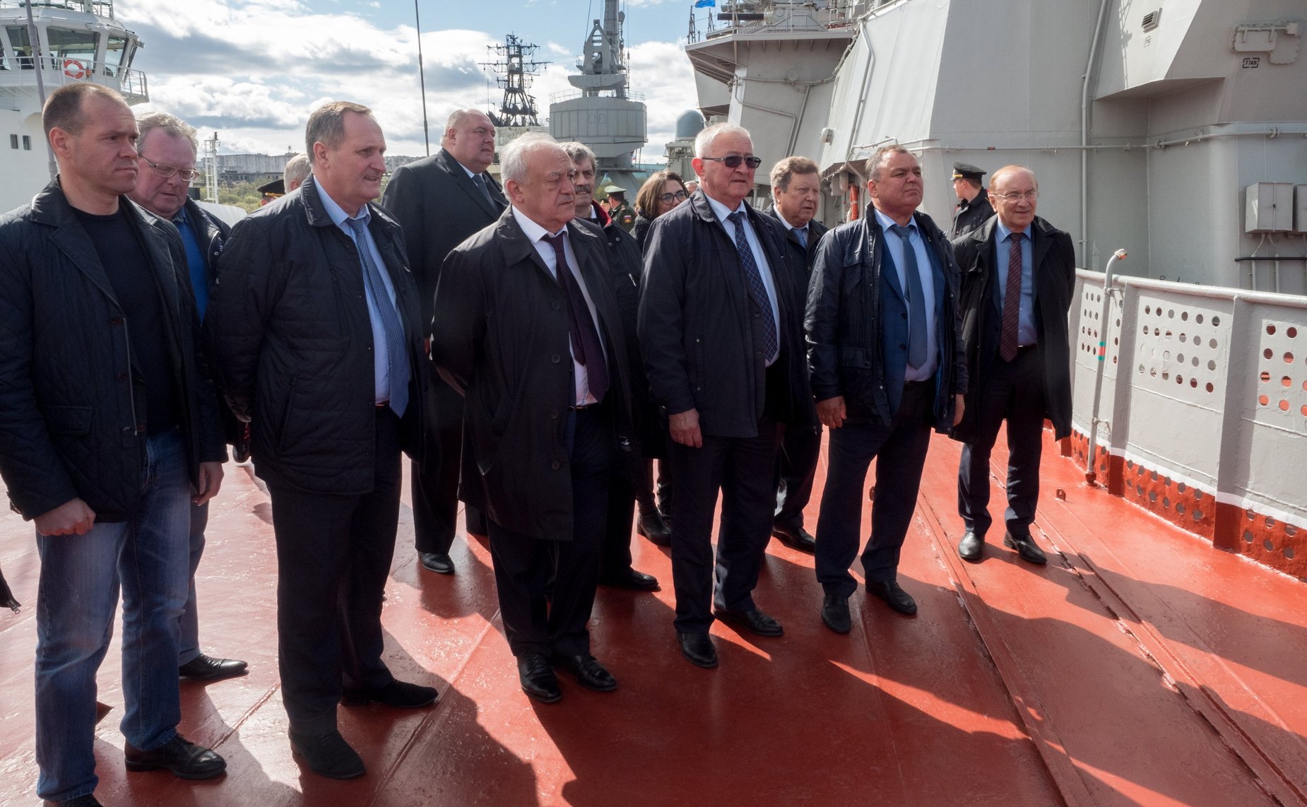 Выездное заседание Комитета СФ по обороне и безопасности в Гаджиево (Мурманская область)