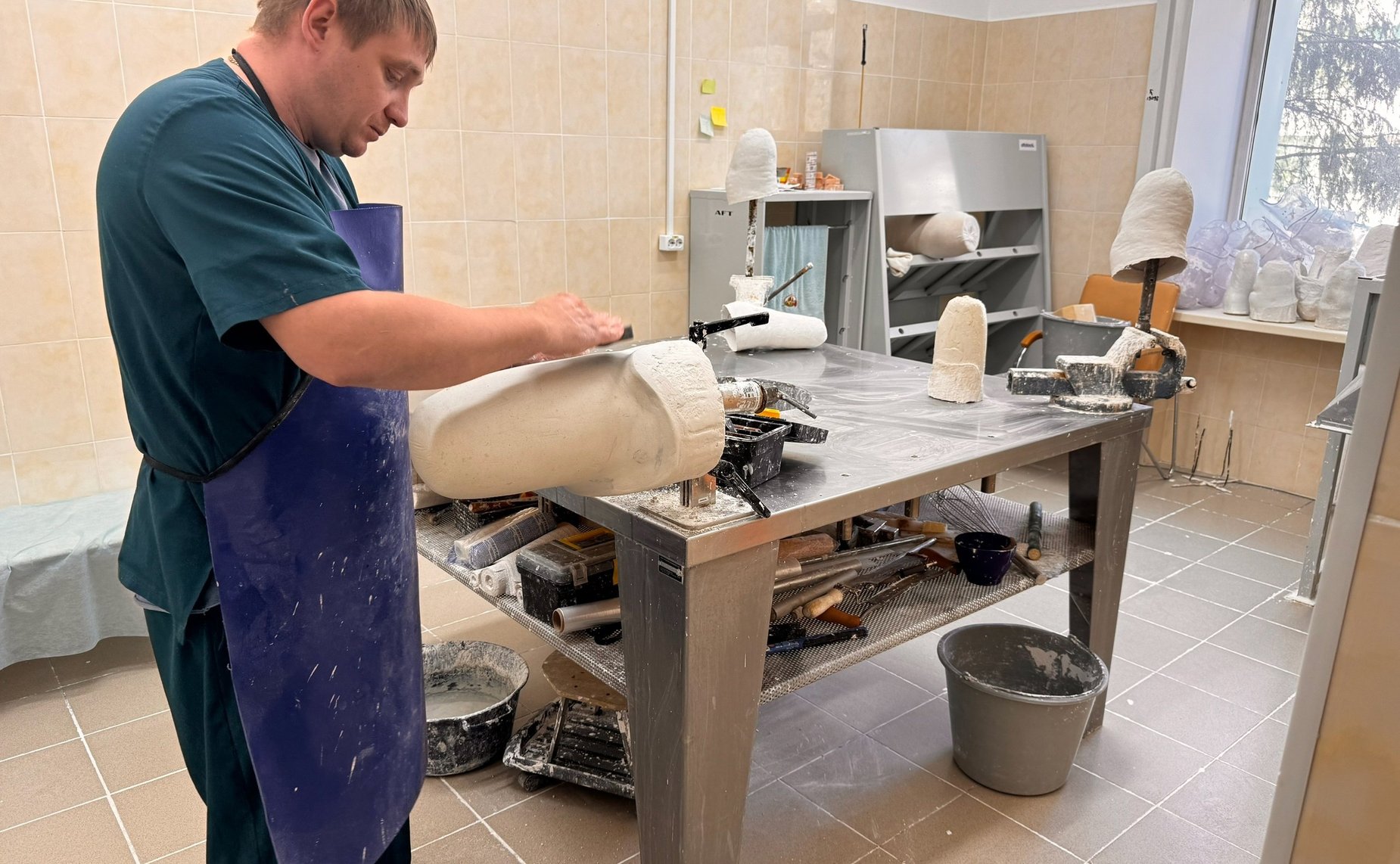 Олег Голов в Уфе посетил протезно-ортопедические центры