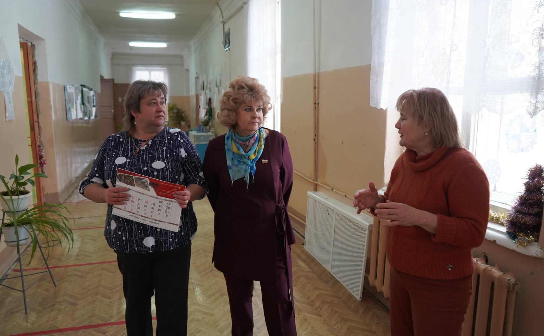 Нина Куликовских встретилась с педагогами Каснянской общеобразовательной школы