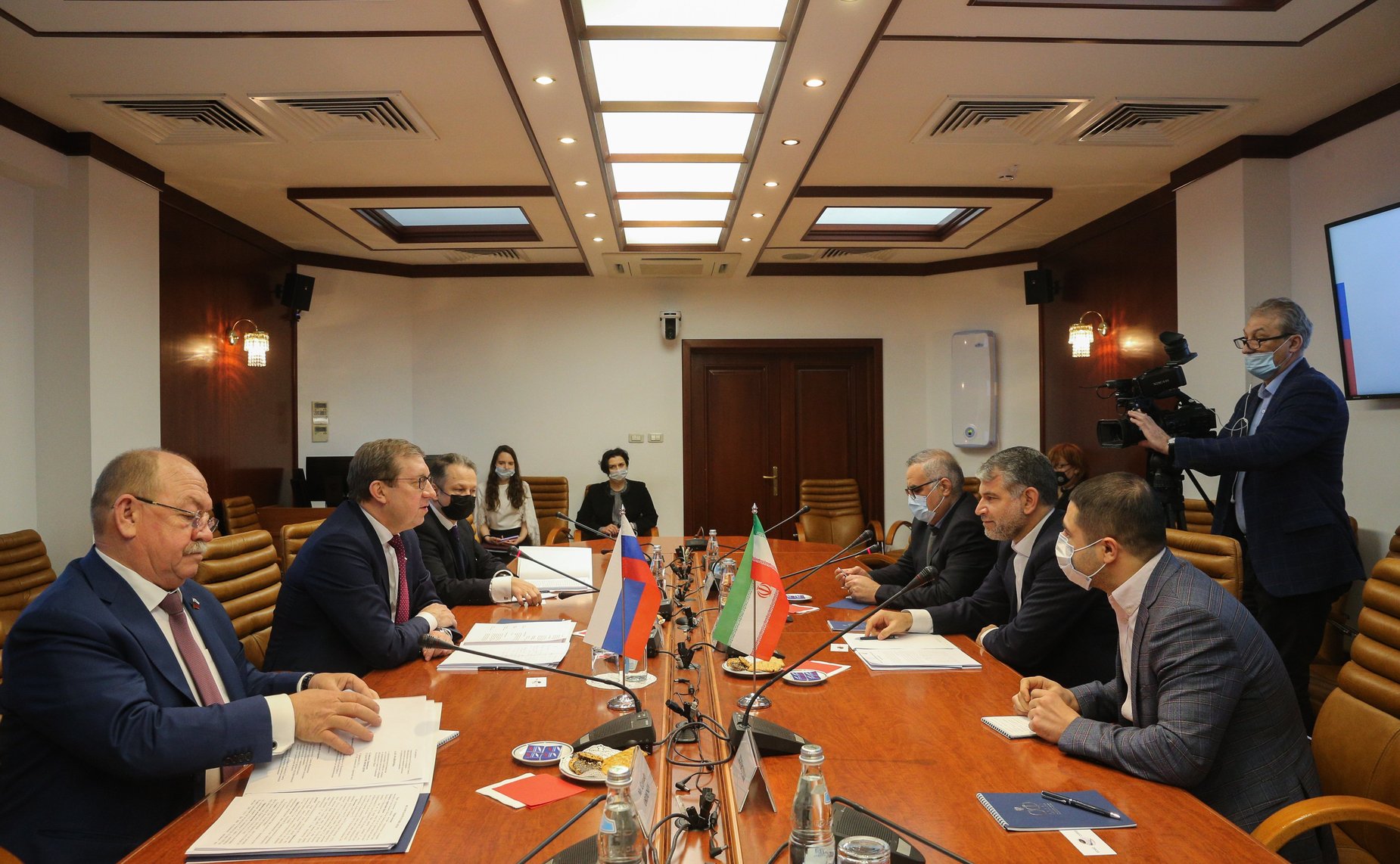 Встреча Алексея Майорова с председателем Комиссии по сельскому хозяйству, водным и природным ресурсам Собрания Исламского Совета Исламской Республики Иран Сайедом Джавадом Садати Нежадом