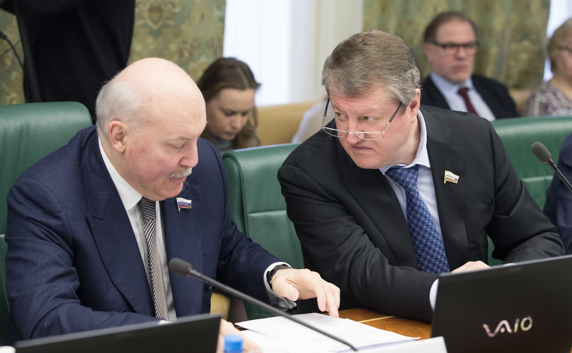 Д. Мезенцев и В. Харламов