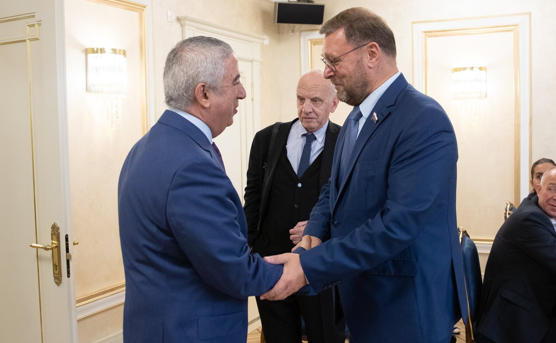 Карим Дарвиш и Константин Косачев