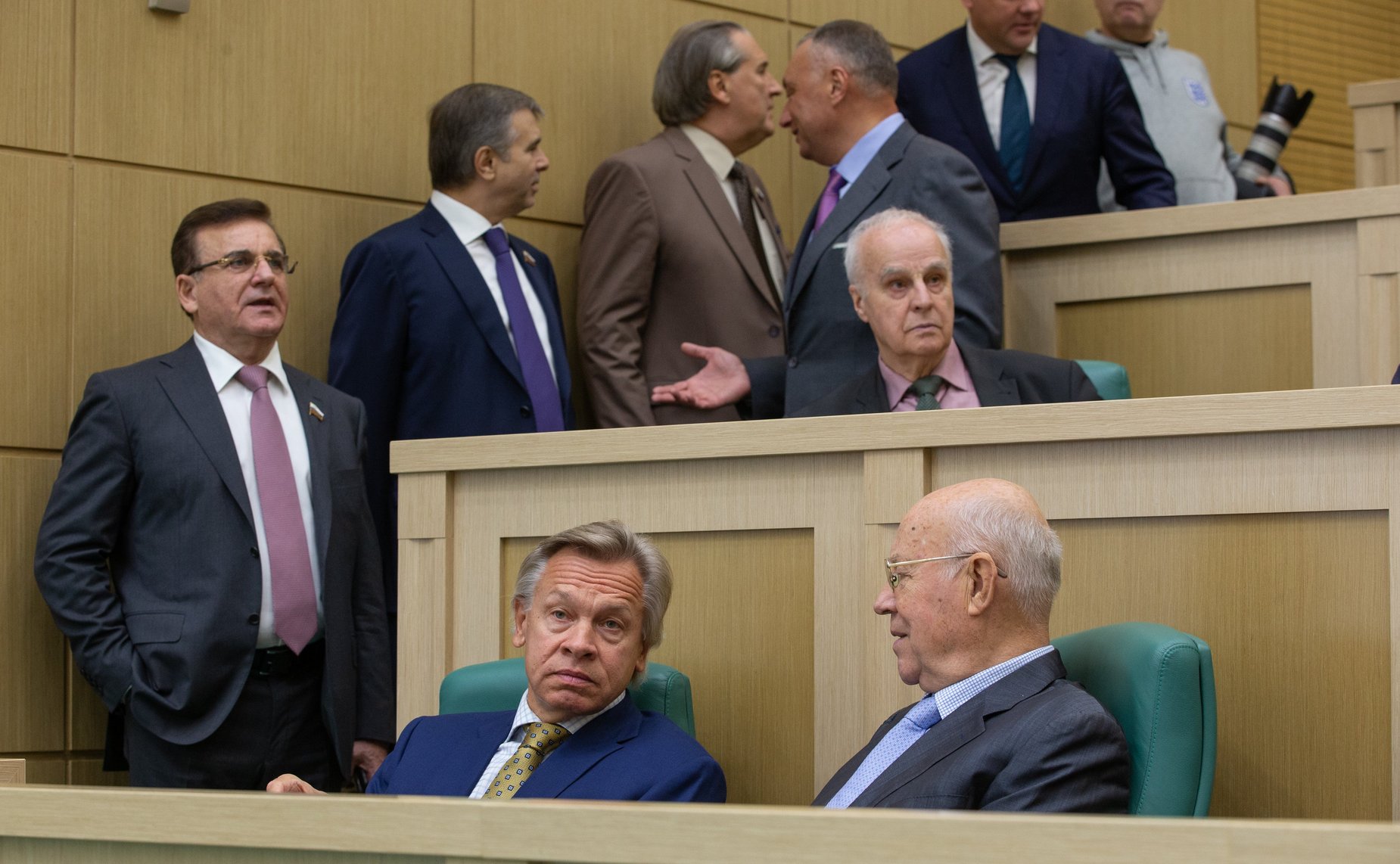 Выступление Президента Египта Абдельфаттаха Ас-Сиси в Совете Федерации