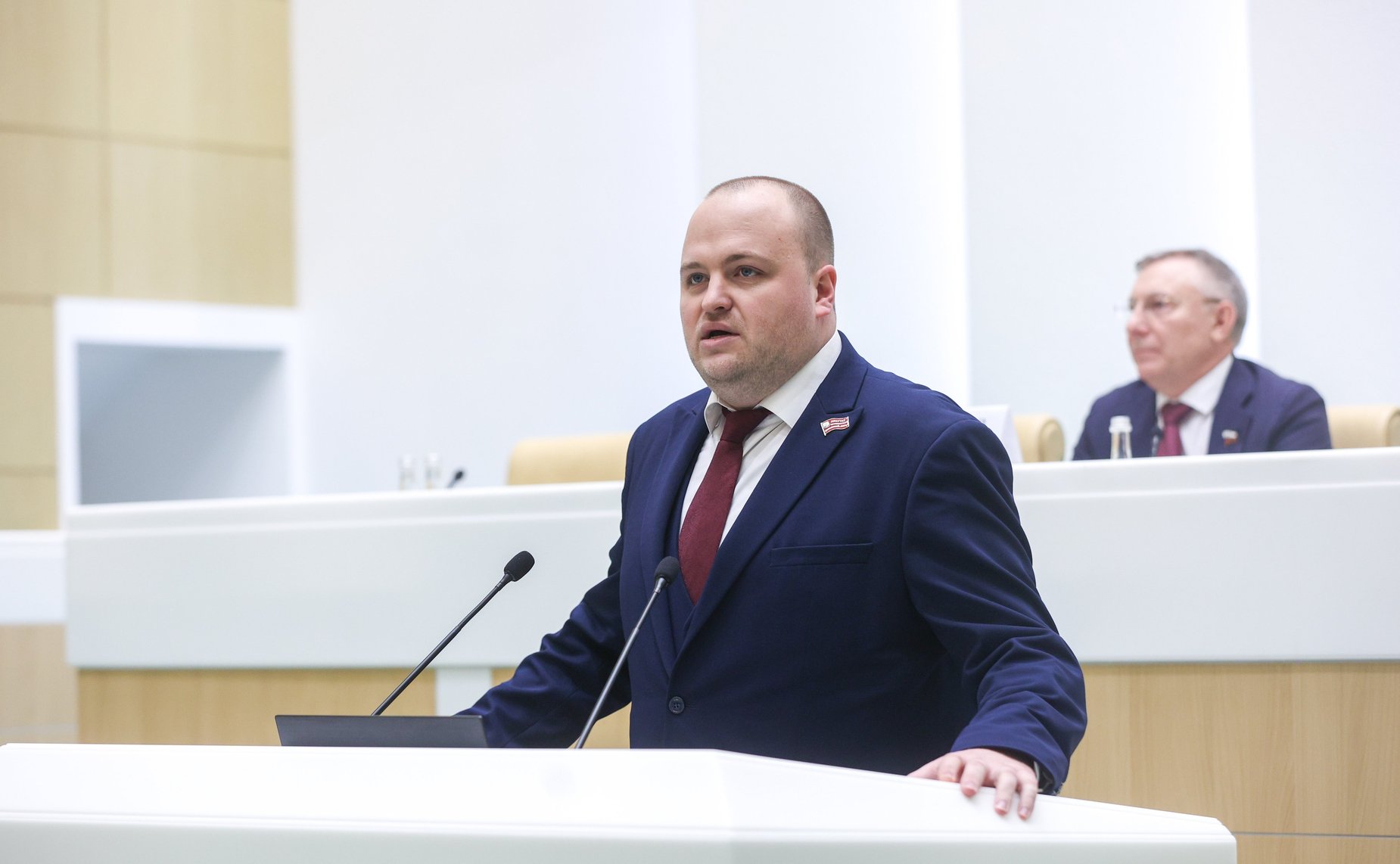 Заседание Палаты молодых законодателей при Совете Федерации