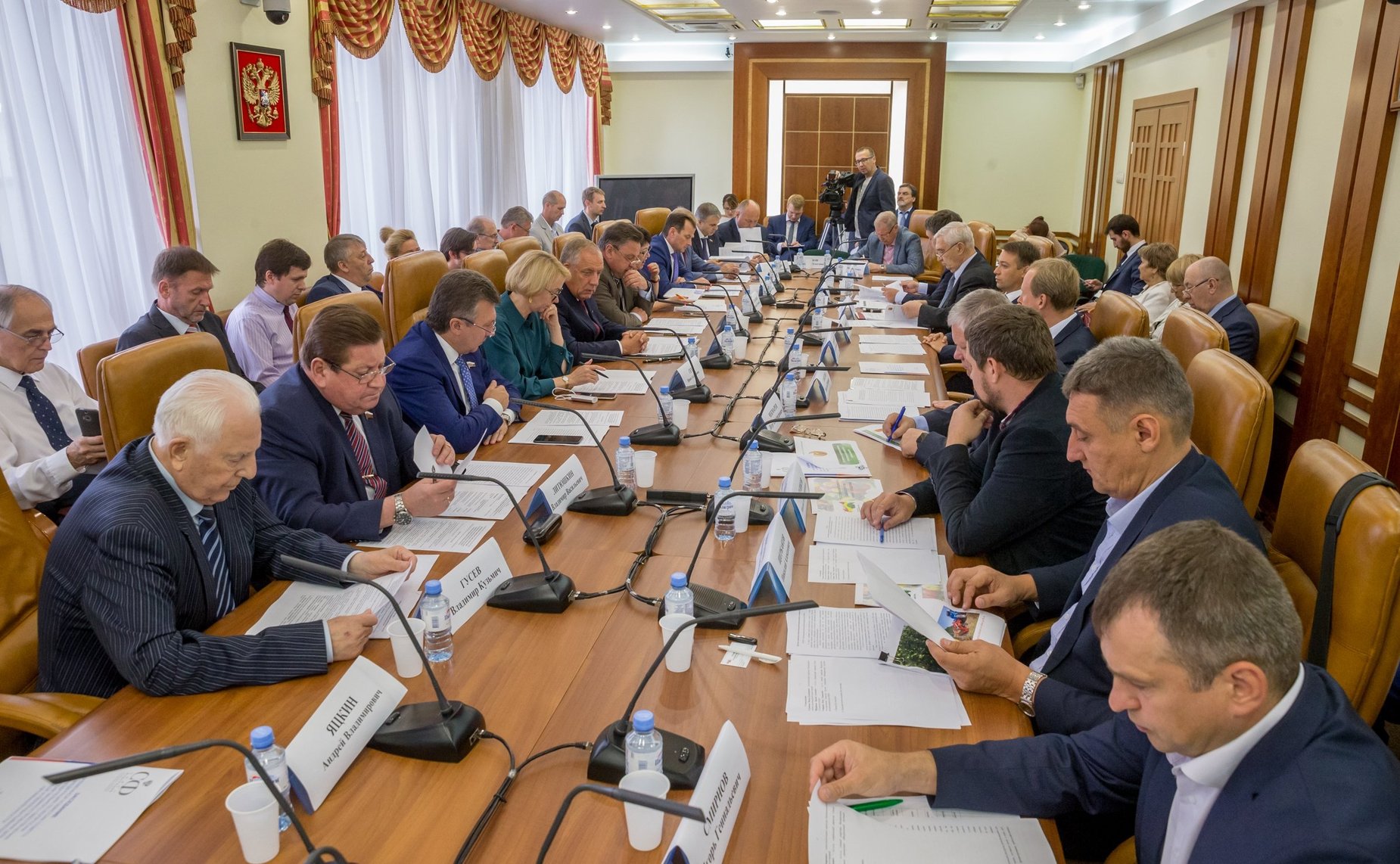 Заседание Временной комиссии СФ по вопросам законодательного обеспечения развития машиностроения для пищевой и перерабатывающей промышленности