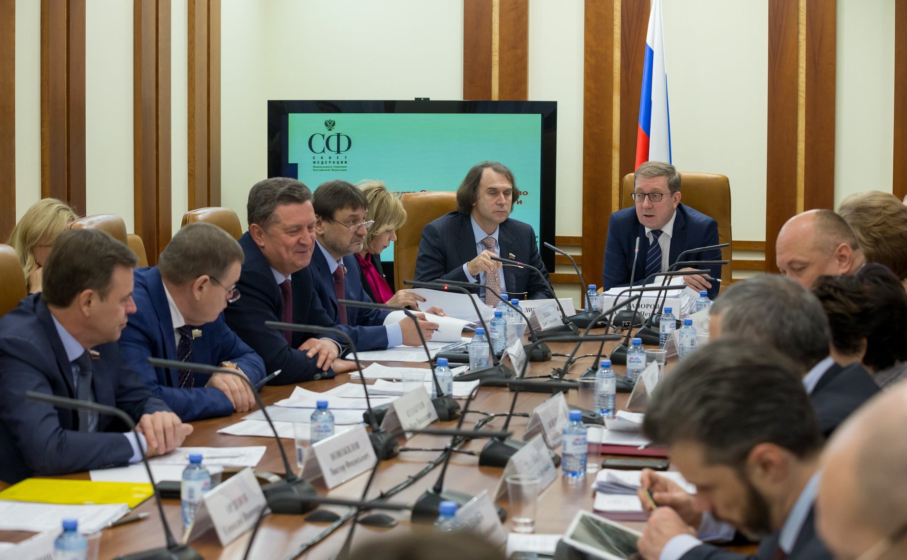 Заседание Комитета Совета Федерации по аграрно-продовольственной политике и природопользованию