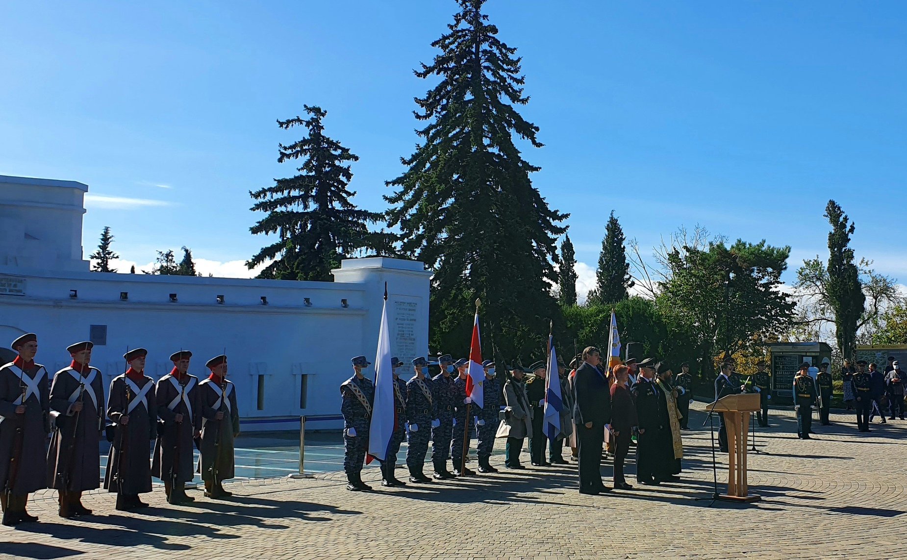 Сергей Колбин принял участие в церемонии принятия присяги кадетами Росгвардии