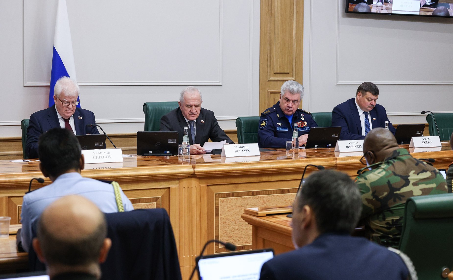 Брифинг для военных атташе иностранных государств, аккредитованных в Российской Федерации