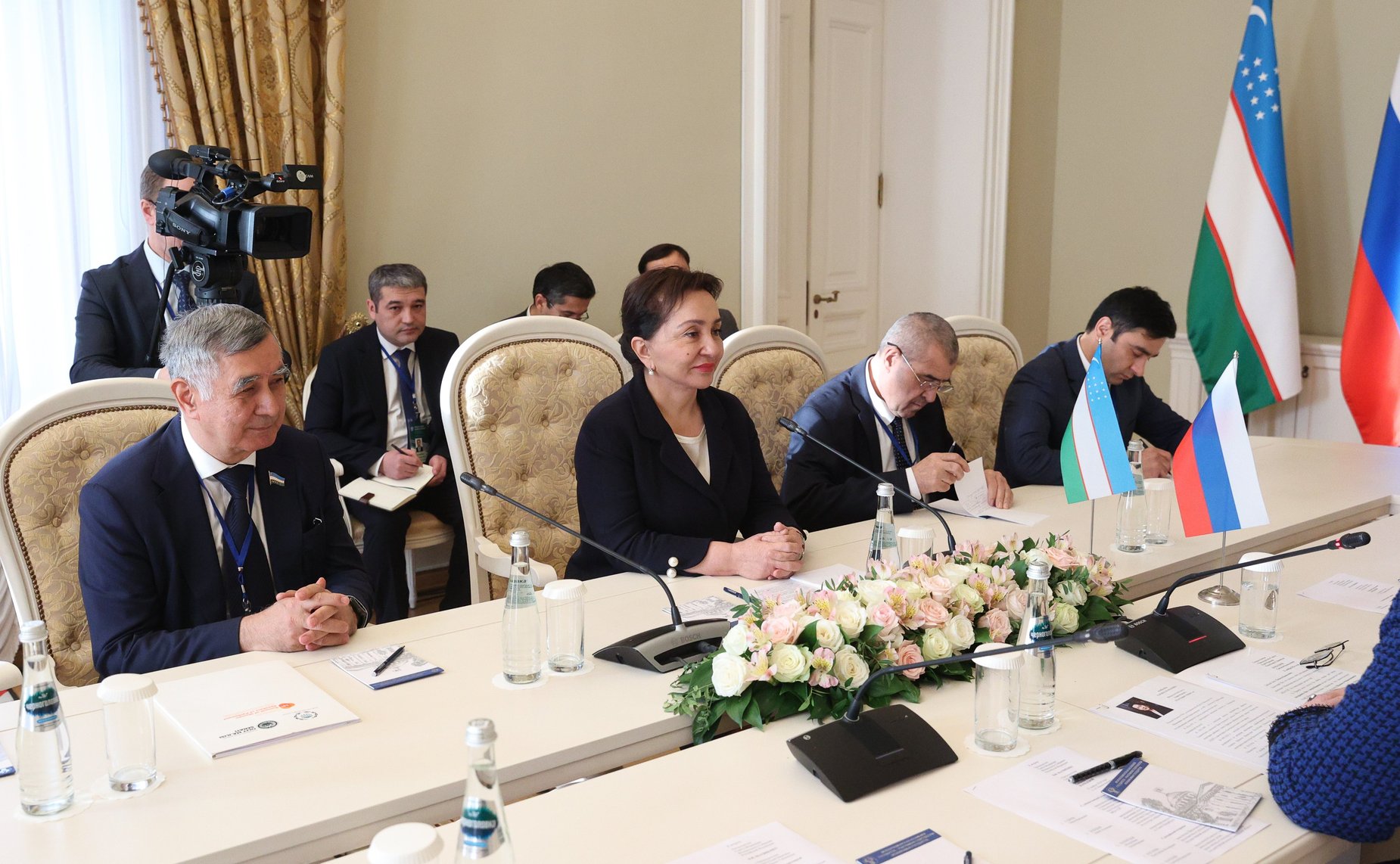 Встреча Председателя Совета Федерации Валентины Матвиенко и Председателя Сената Олий Мажлиса Республики Узбекистан Танзилы Нарбаевой