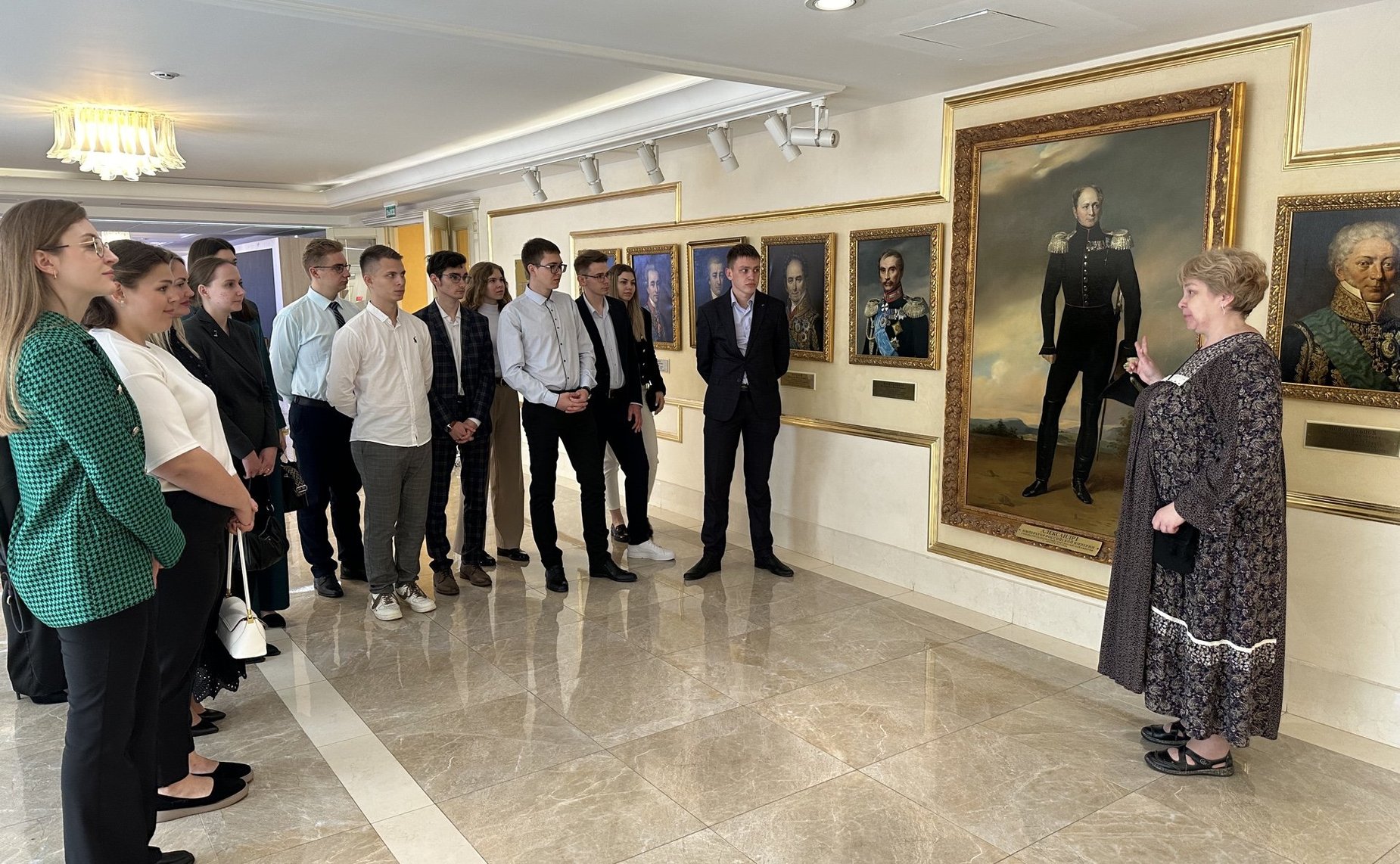 Игорь Мурог организовал экскурсию в Совете Федерации для лучших студентов Рязанского госуниверситета имени С.А. Есенина