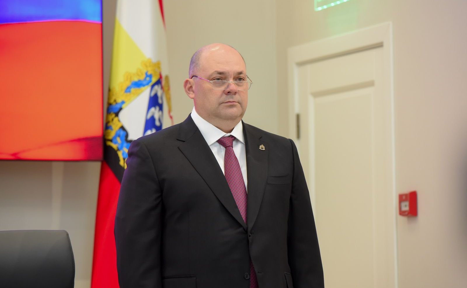 Александр Брыксин в Курске принял участие в официальном представлении врио губернатора Алексея Смирнова