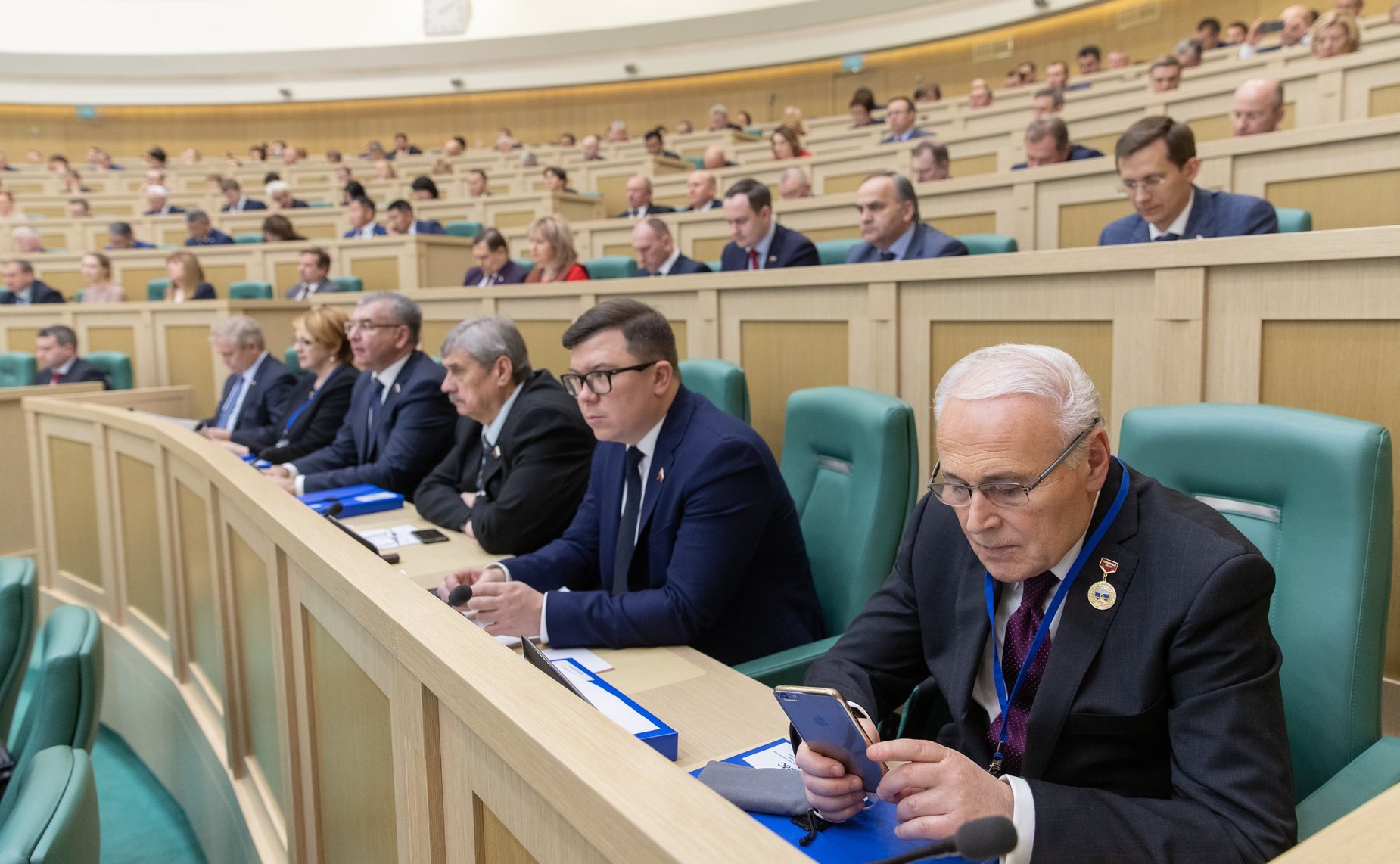 Заседание VI Съезда Всероссийского Совета местного самоуправления