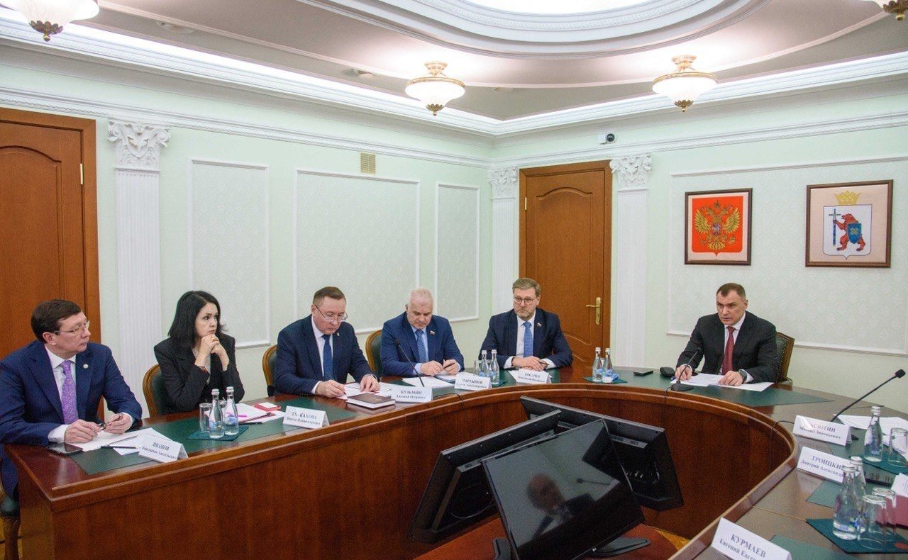 Константин Косачев и Сергей Мартынов посетили регион с рабочей поездкой