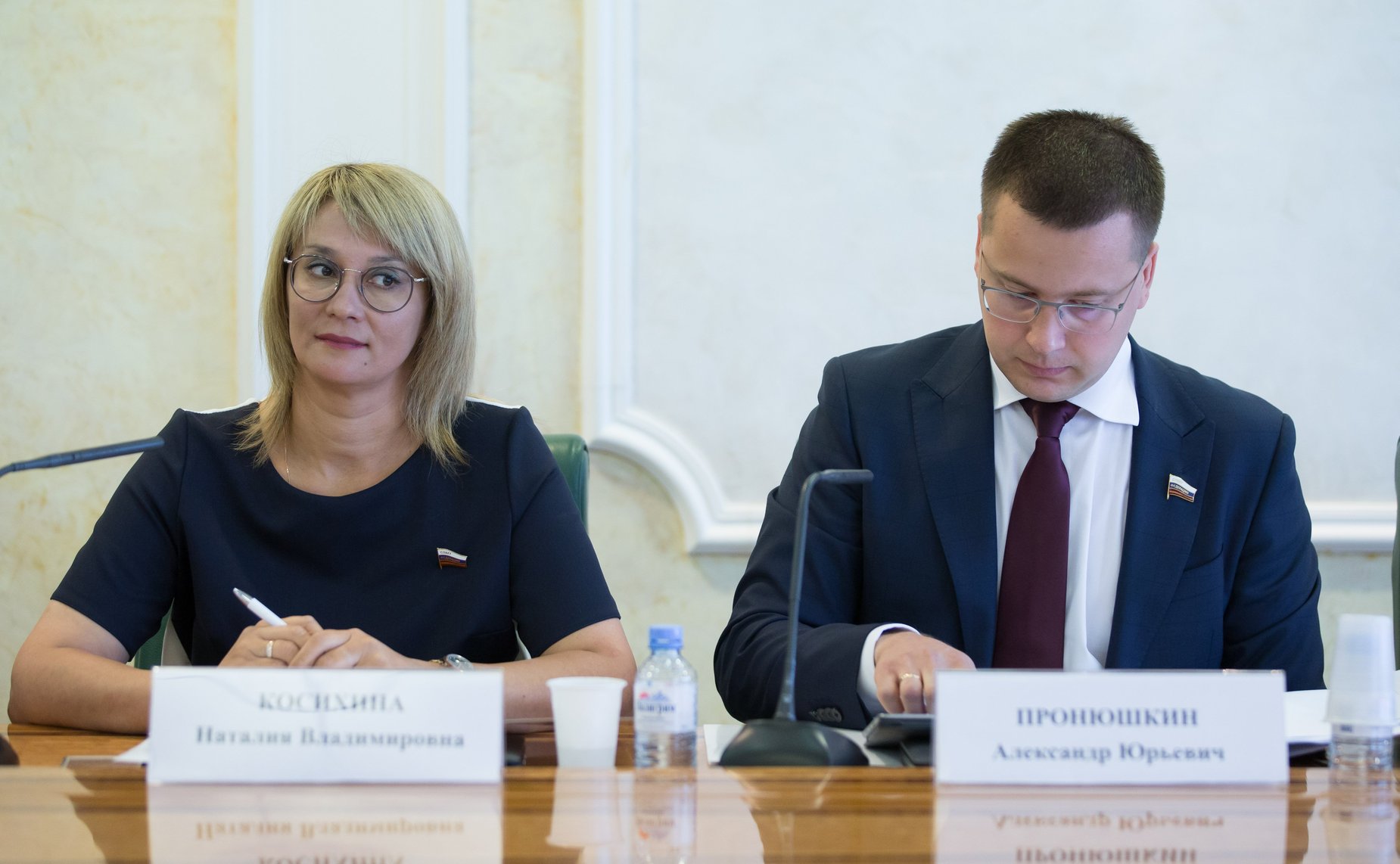 Наталия Косихина и Александр Пронюшкин