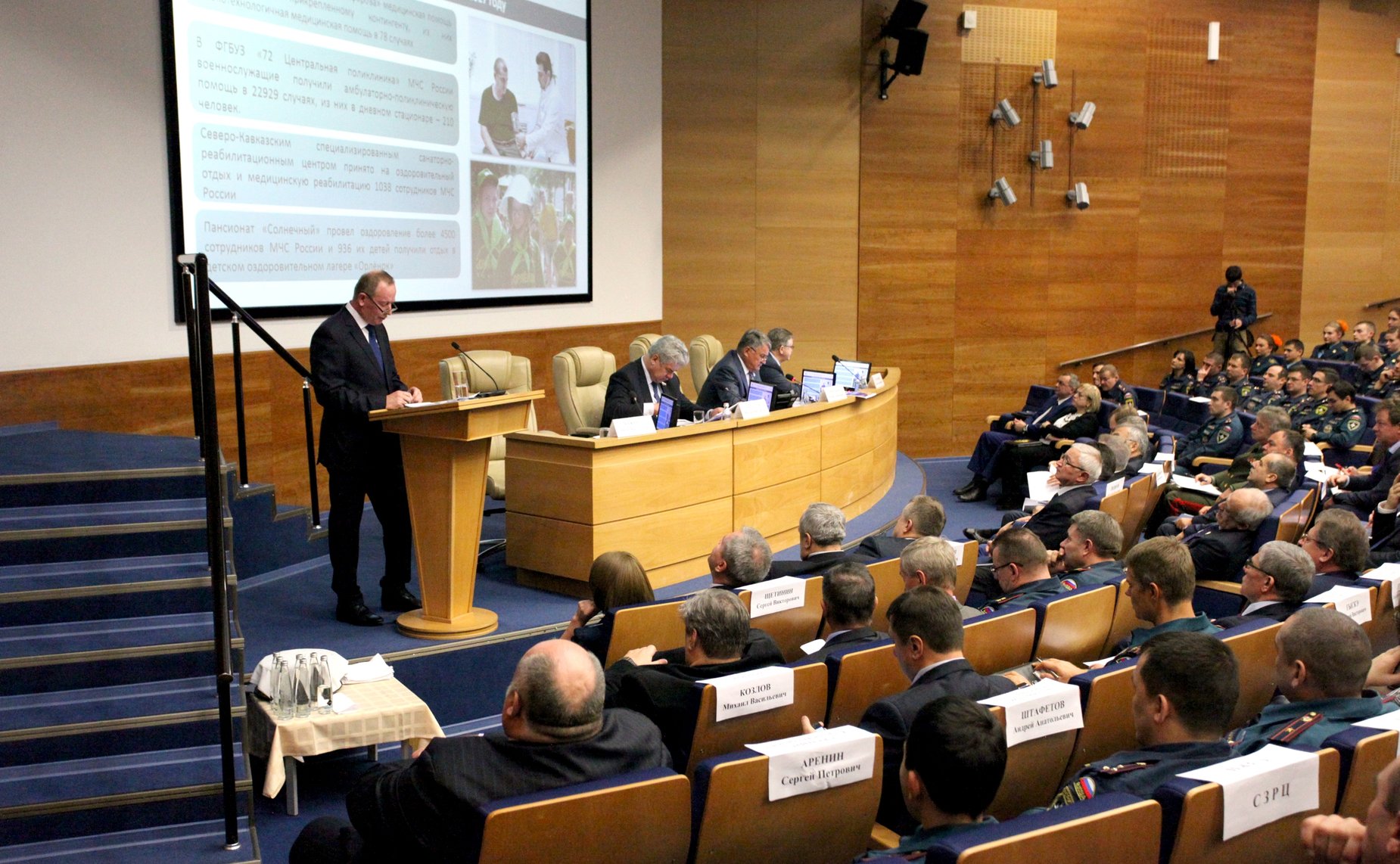 Заседание Совета по социальной защите военнослужащих, сотрудников правоохранительных органов и членов их семей