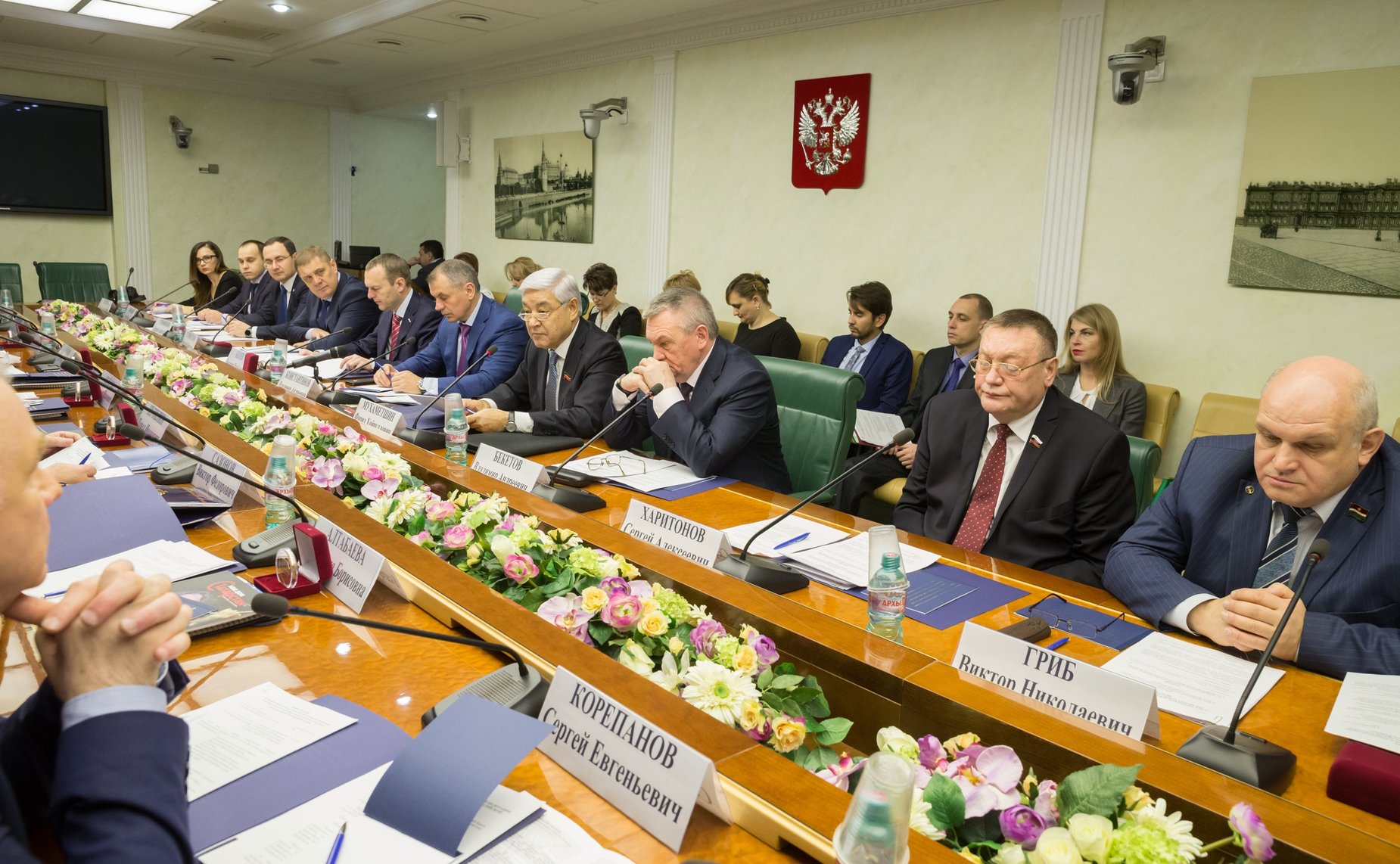 Заседание Комиссии СЗ по вопросам интеграции Республики Крым и города федерального значения Севастополя в правовую систему РФ