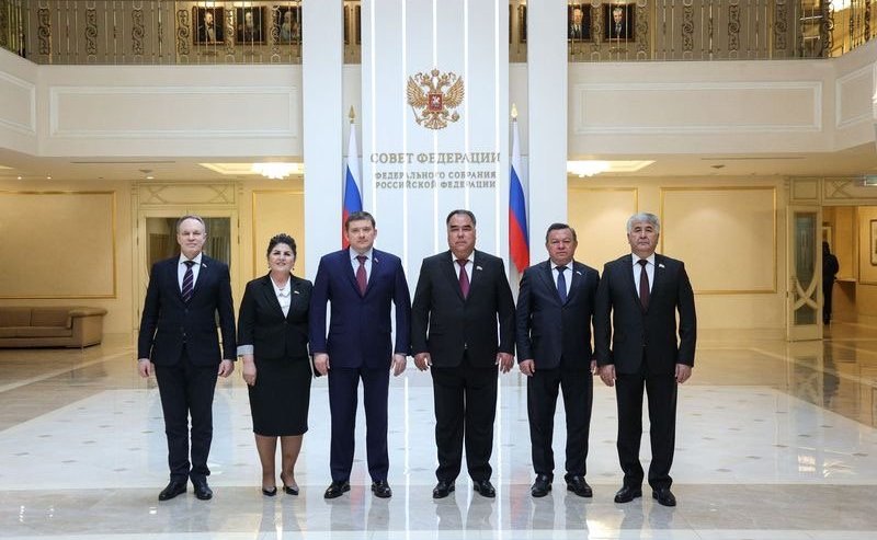 11-е заседание Комиссии по сотрудничеству Совета Федерации Федерального Собрания Российской Федерации и Маджлиси милли Маджлиси Оли Республики Таджикистан