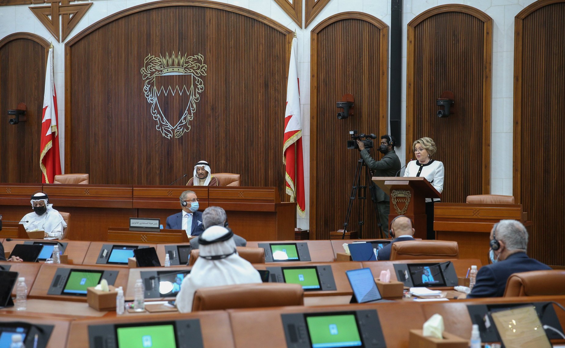 Выступление Председателя Совета Федерации Валентины Матвиенко на пленарном заседании Консультативного совета Национального собрания Королевства Бахрейн