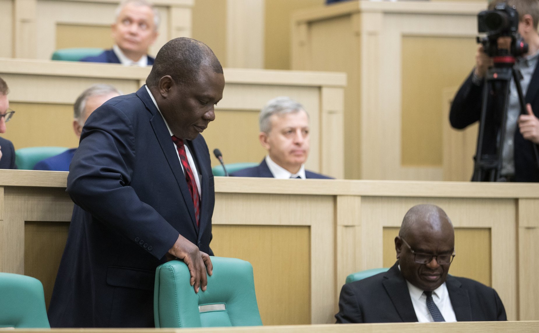 Председатель Национальной ассамблеи Замбии П. Матибини