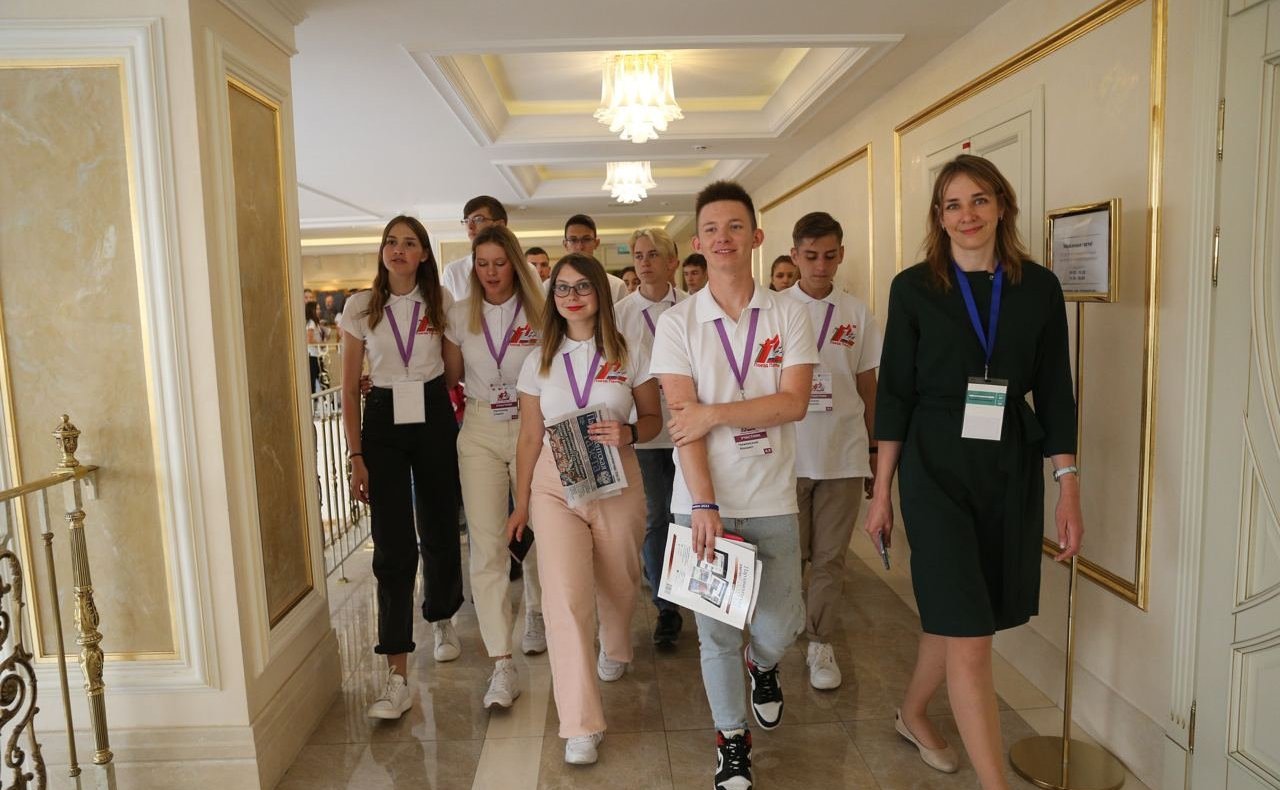 Встреча Председателя СФ Валентины Матвиенко с участниками российско-белорусского военно-патриотического проекта «Поезд Памяти»