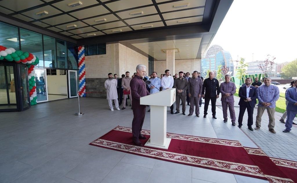 Торжественное открытие главного учебного корпуса Грозненского государственного нефтяного технического университета имени академика М.Д. Миллионщикова (ГГНТУ)