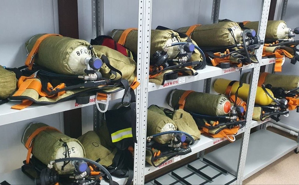 Андрей Базилевский побывал в Пожарной части Противопожарной службы № 61 Хабаровского края