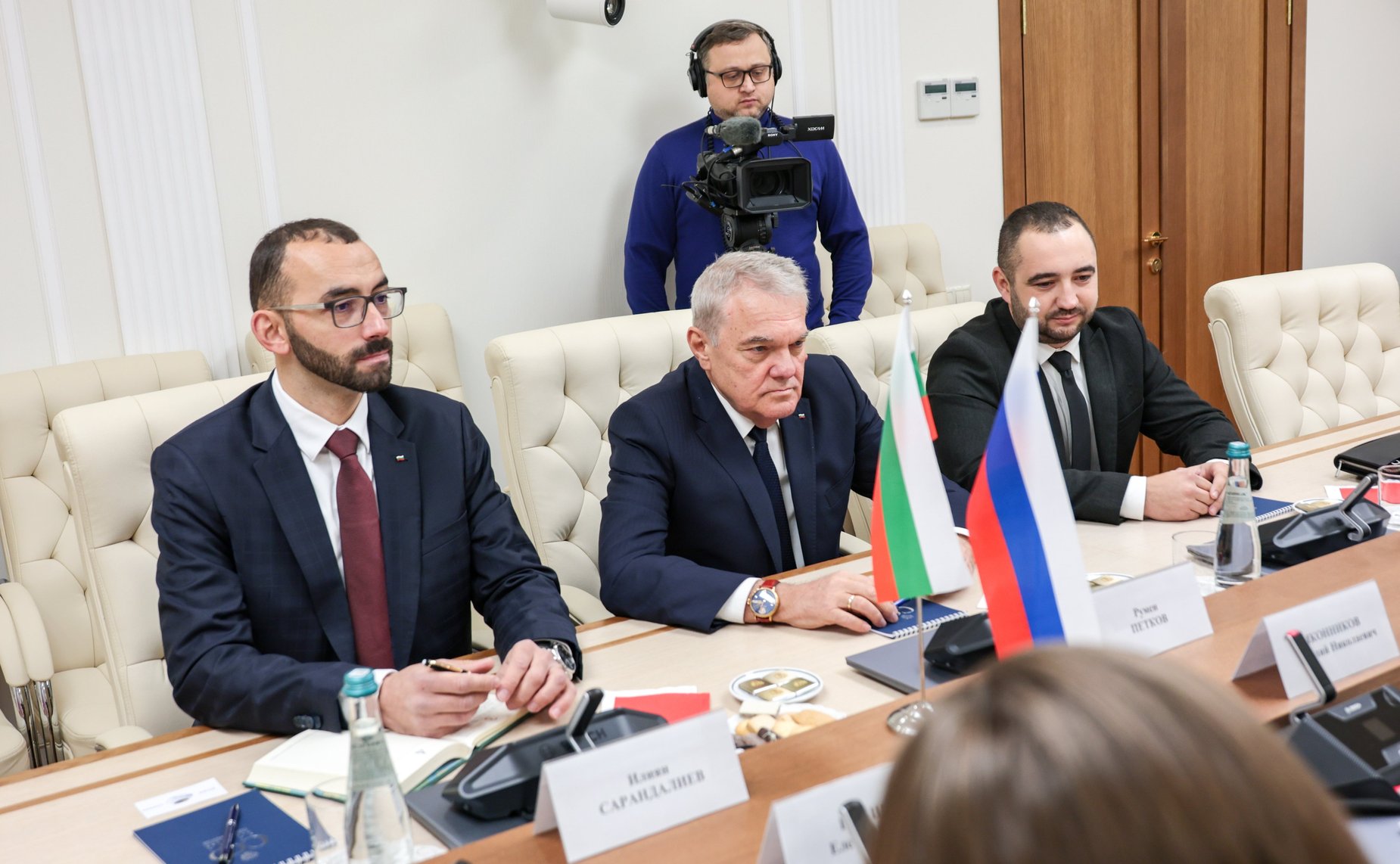 Встреча Василия Иконникова с политическими деятелями Республики Болгария