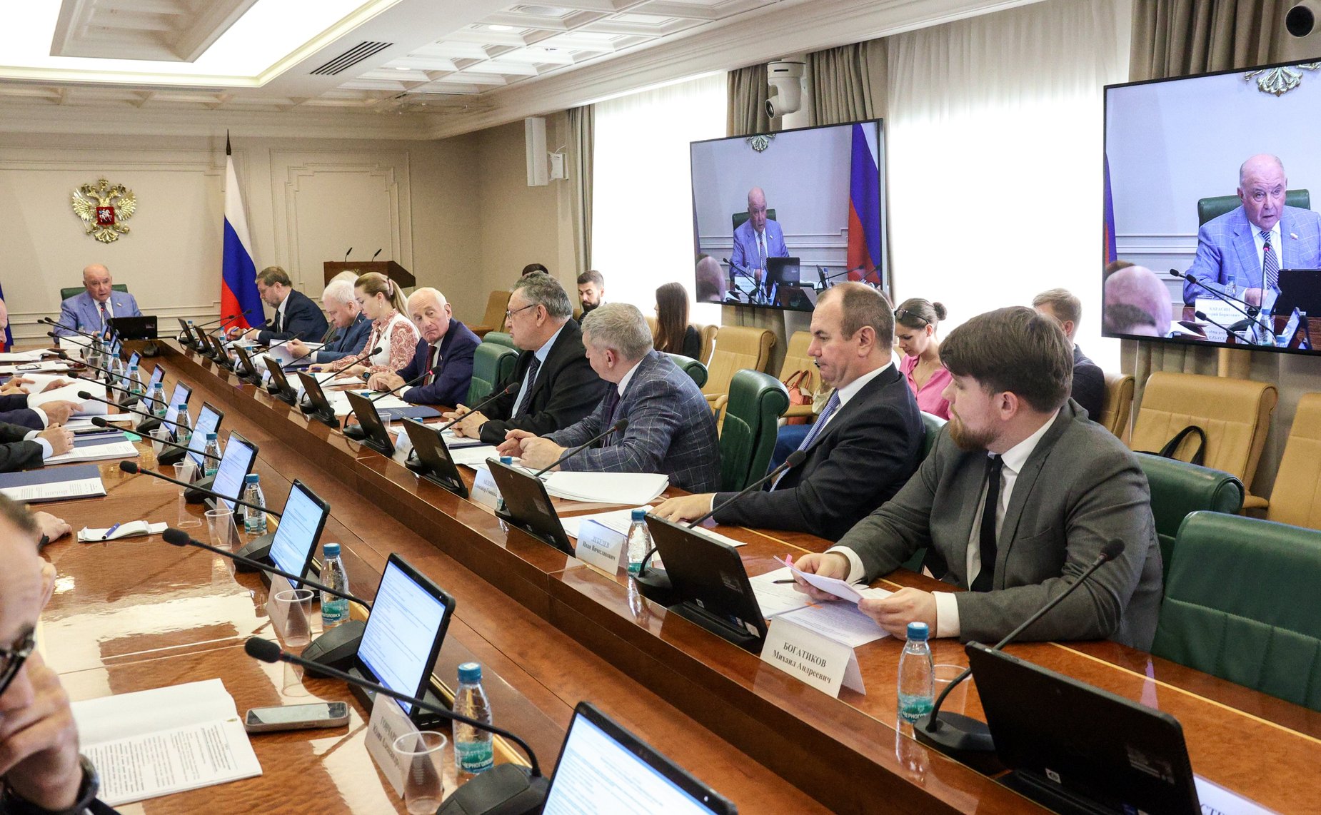 Заседание Комитета Совета Федерации по международным делам