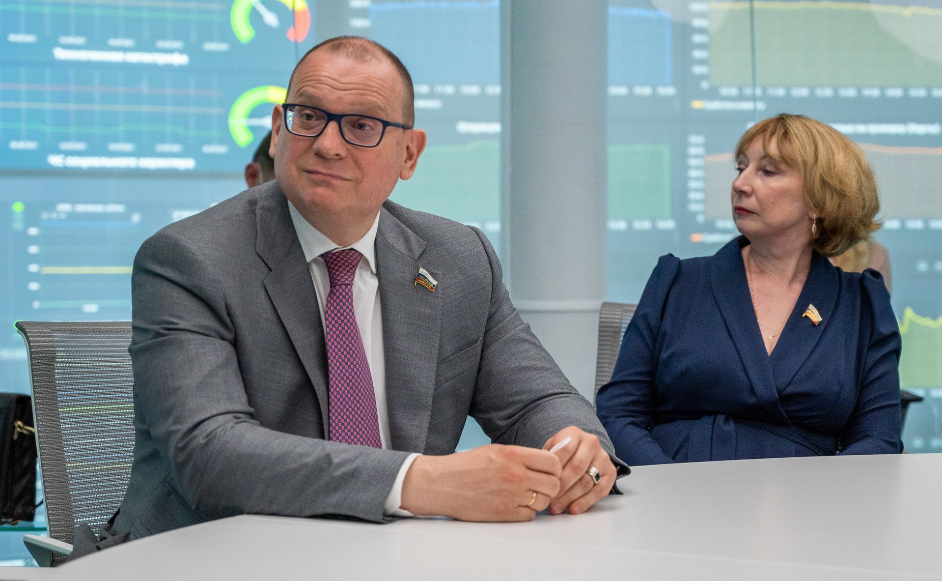 Сенаторы РФ посетили Центр киберзащиты Сбербанка