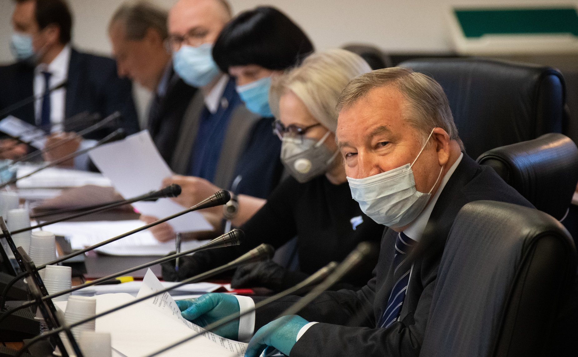 Совместное заседание Комитета СФ по конституционному законодательству и государственному строительству и Комитета СФ по по обороне и безопасности