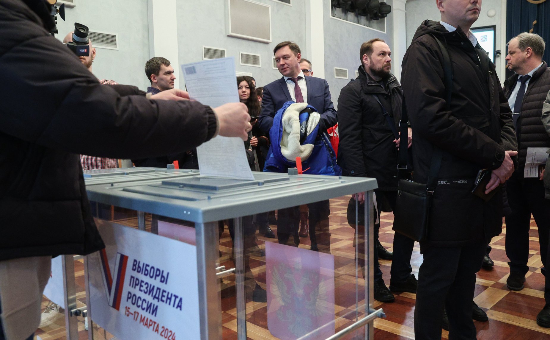 Валентина Матвиенко приняла участие в голосовании на выборах Президента Российской Федерации