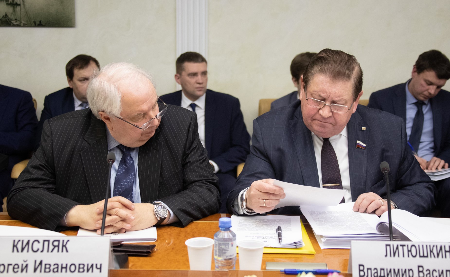 Сергей Кисляк и Владимир Литюшкин