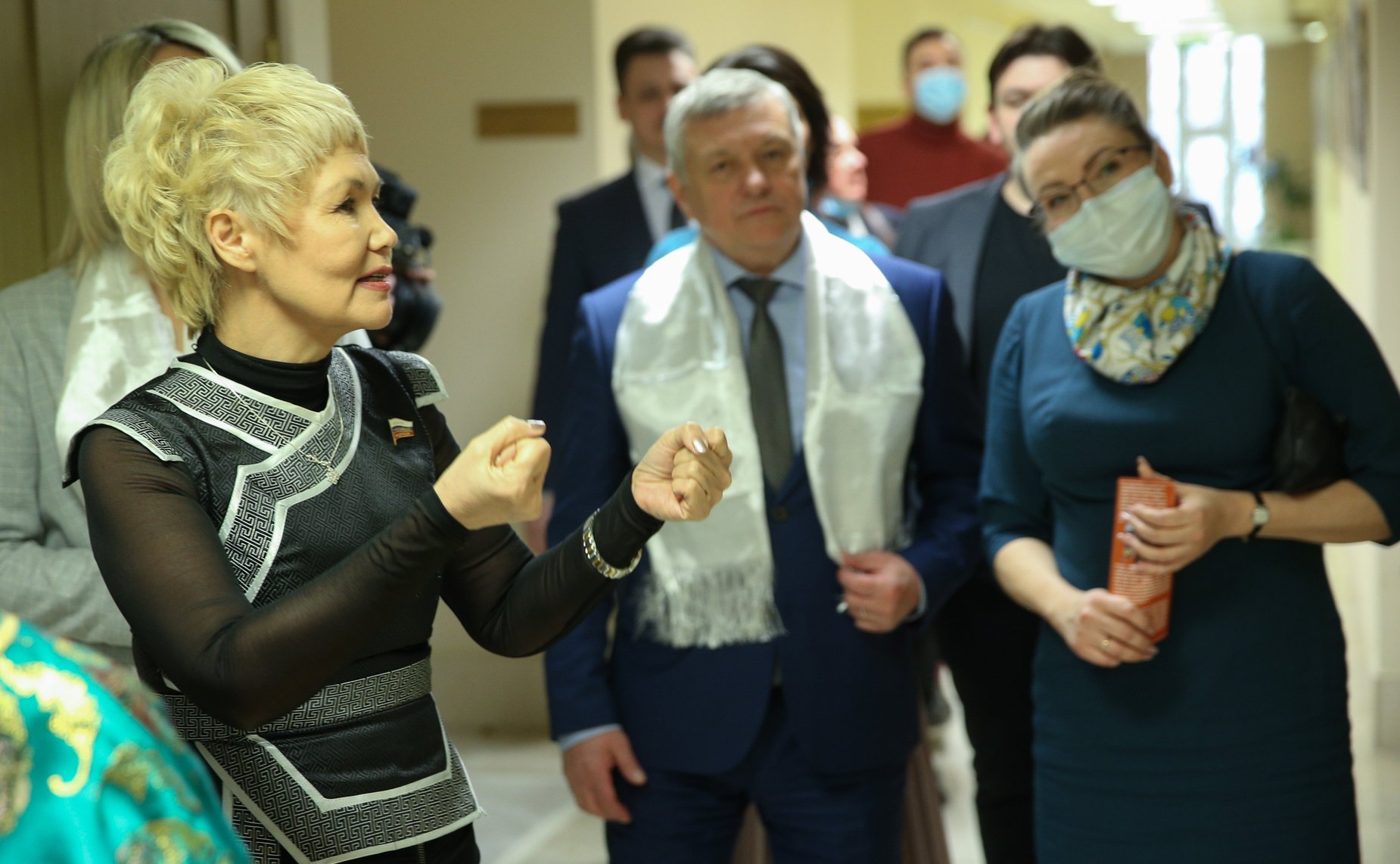 В Совете Федерации состоялось открытие Фотовыставки «Навстречу белому месяцу», приуроченной к празднованию буддийского Нового года по лунному календарю