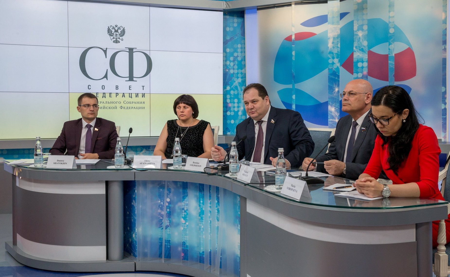 Встреча сенаторов с делегацией школьников-участников проекта «Молодые послы из Израиля»