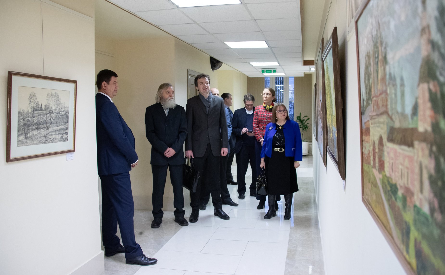 Открытие в Совете Федерации выставки «Величие России. Преемственность народной традиции. Связь поколений»