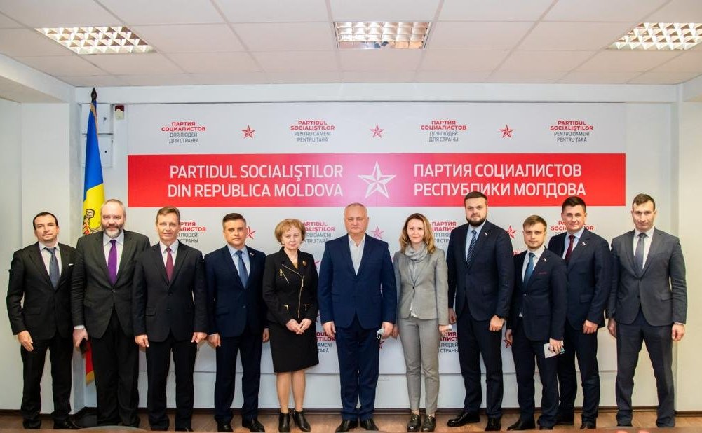 Встречи сенаторов РФ с лидерами ряда фракций Парламента Республики Молдова