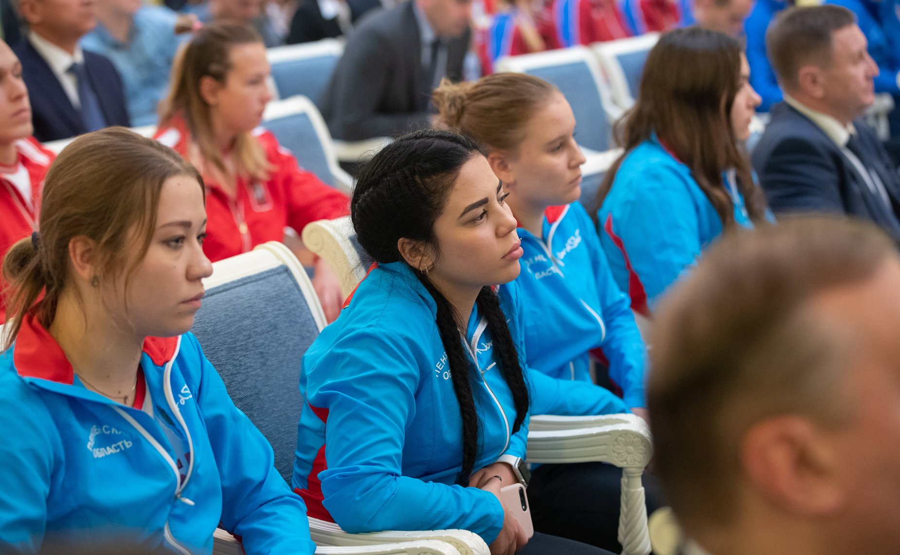 Церемония награждения победителей и призёров IV летней Спартакиады молодежи России в Совете Федерации