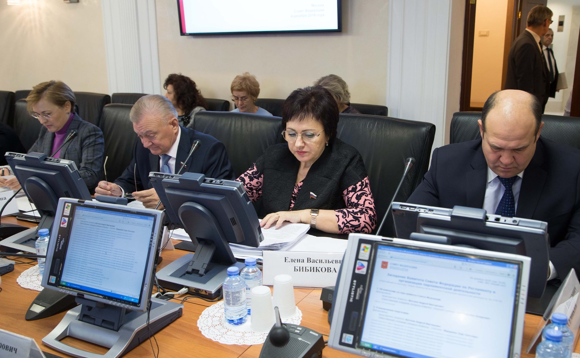 Заседание Комитета СФ по Регламенту и организации парламентской деятельности